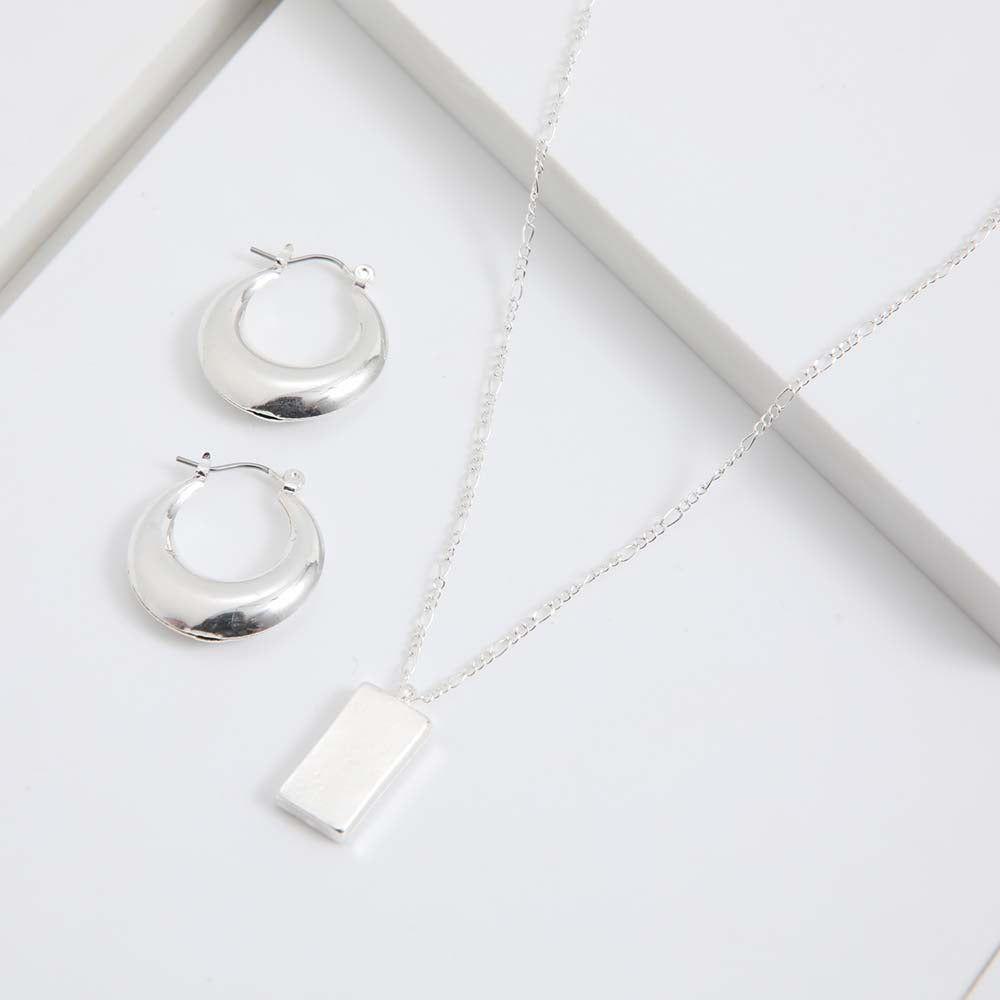 Set Collar Misfits Plateado i-D-0