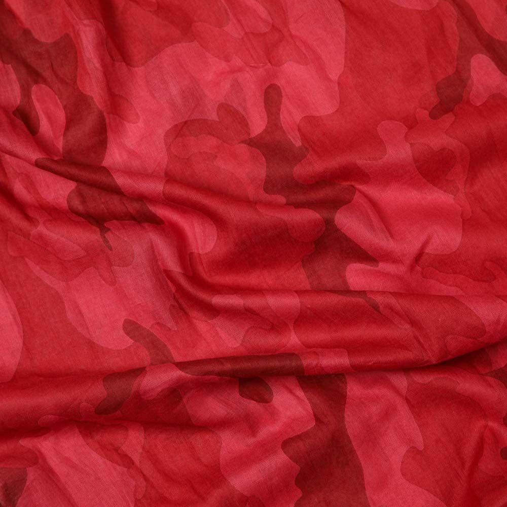 Pañuelo Estampado Army Rojo Humana-1