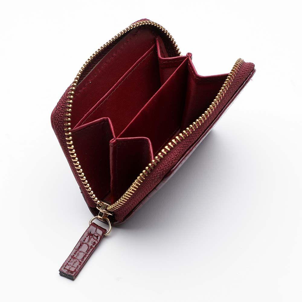 Billetera Chica Burdeo Carmine i-D-1