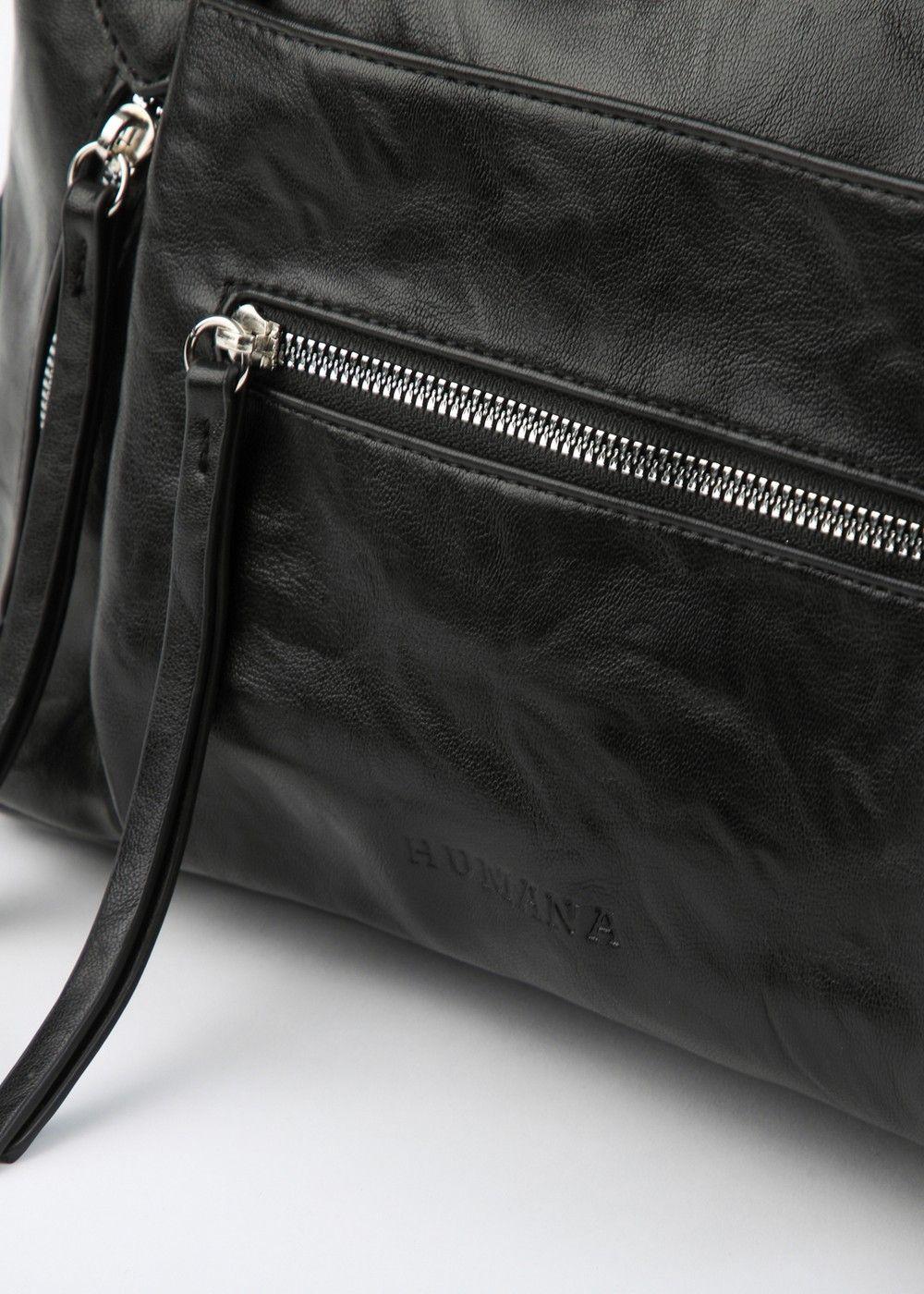 Cartera Cruzada Mini Vittoria Black Humana-3