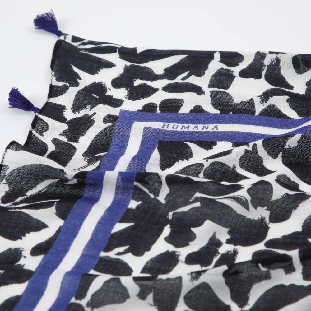 Pañuelo Estampado Acaí Negro Humana-1
