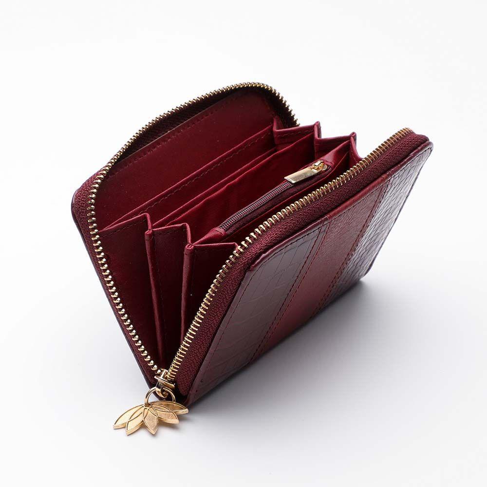 Billetera Mediana Roja Brick i-D-1