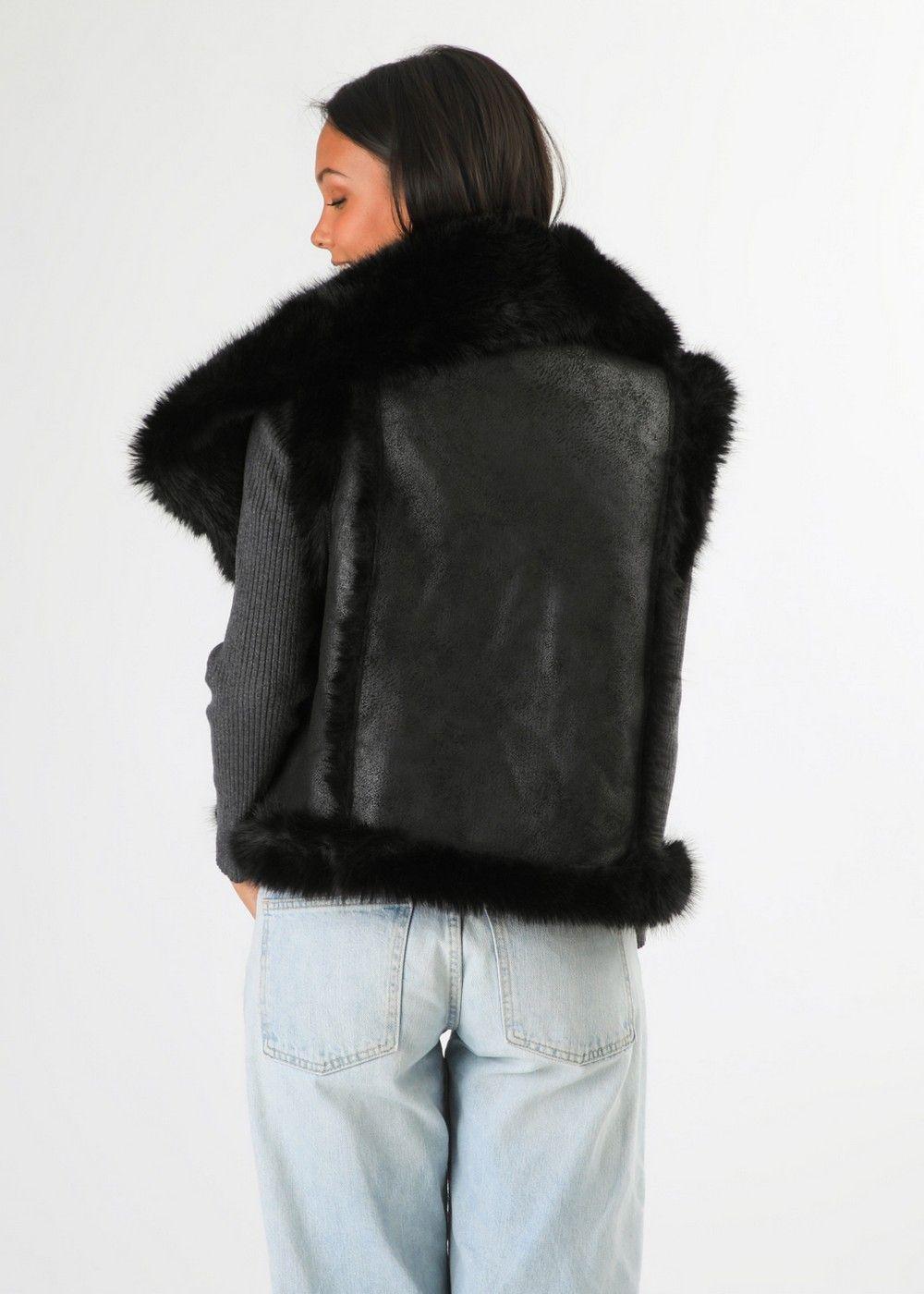 Chaqueta Laura Negro Humana-2