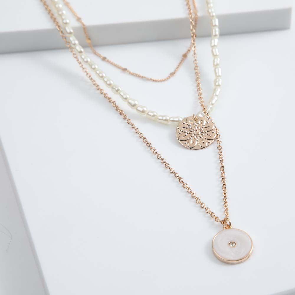 Collar Largo Partium Dorado i-D-0