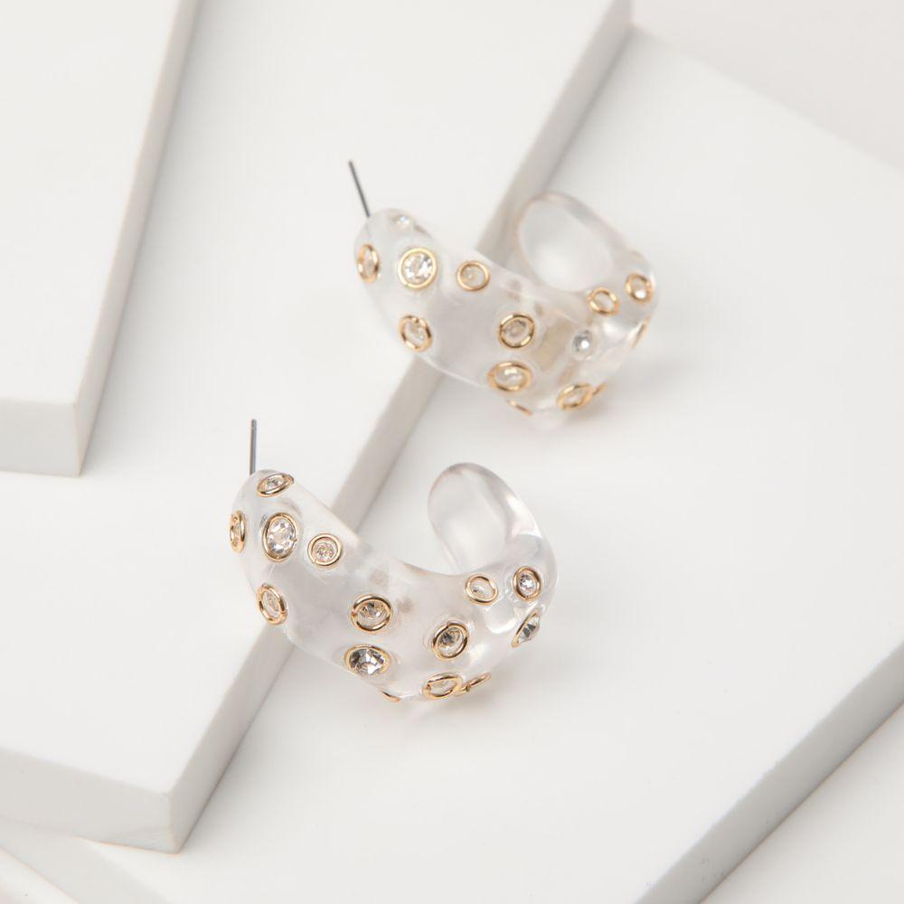 Aros Argollas Fashion Statement 1 Dorado Humana-0
