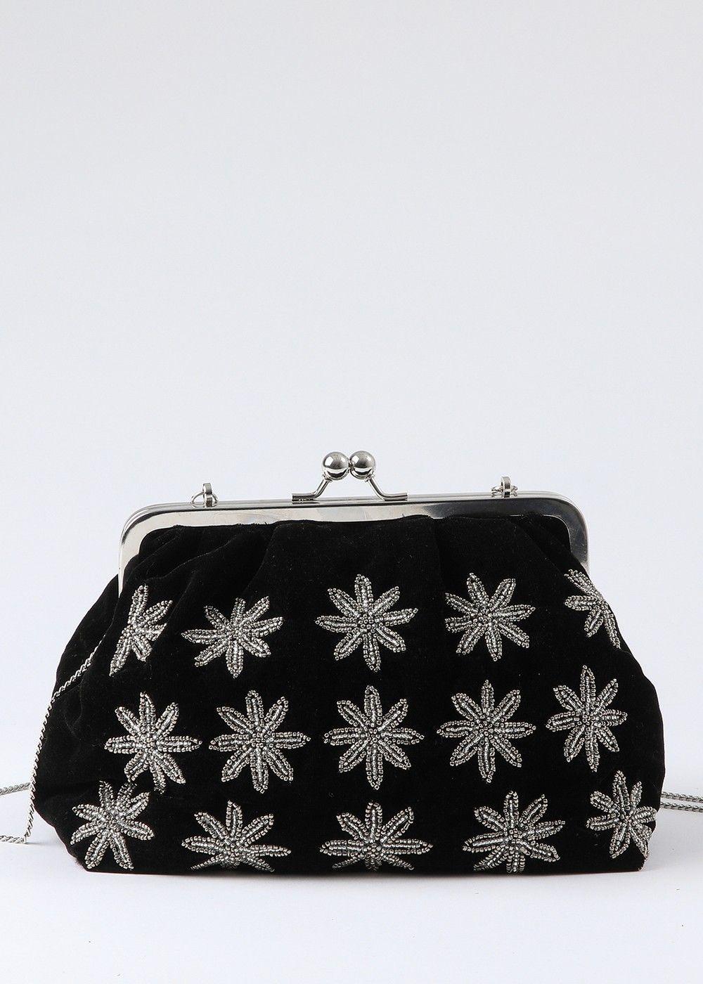 Cartera Clutch Jolie Black Humana-0