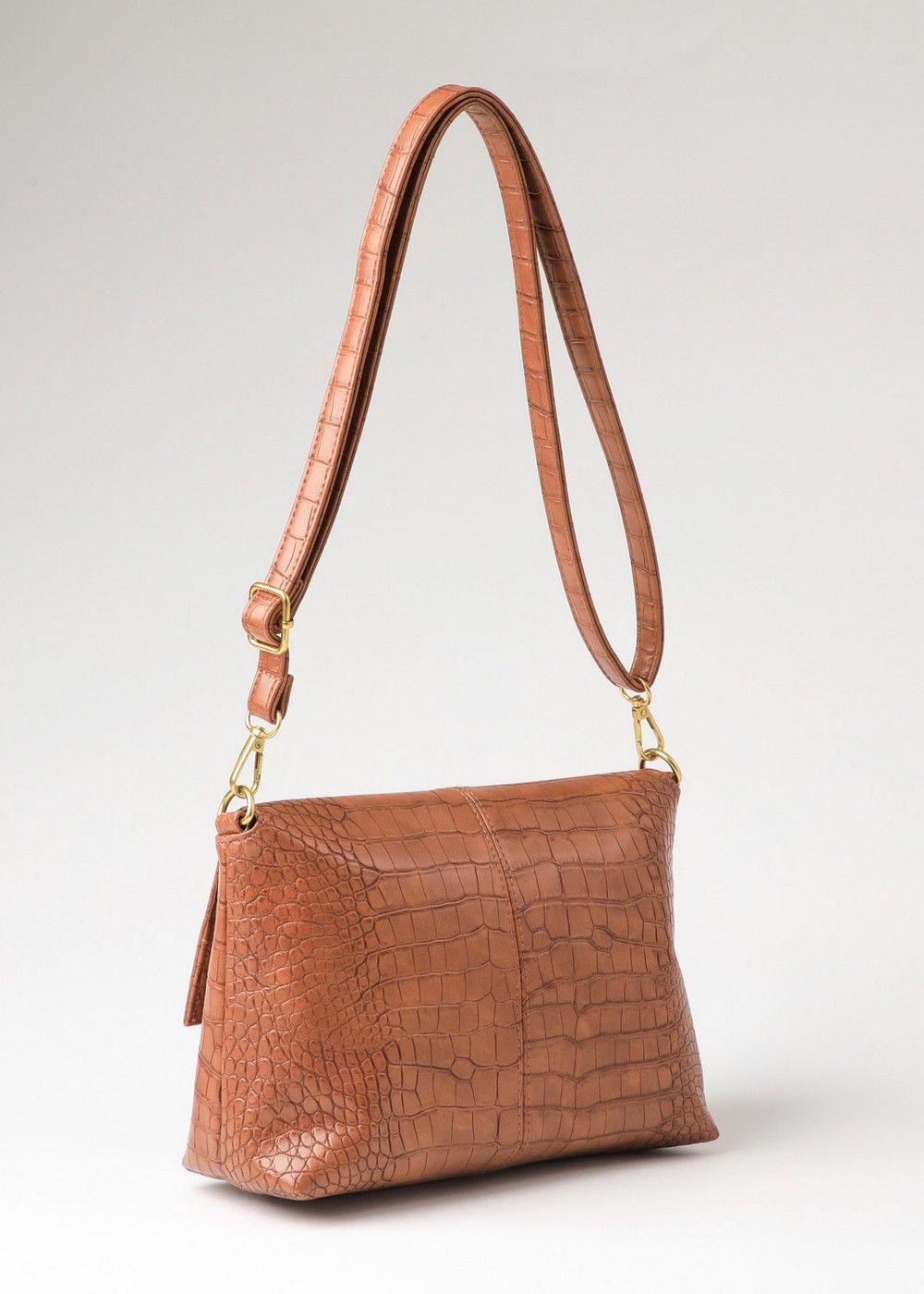 Cartera Cruzada Afra Café Humana-4