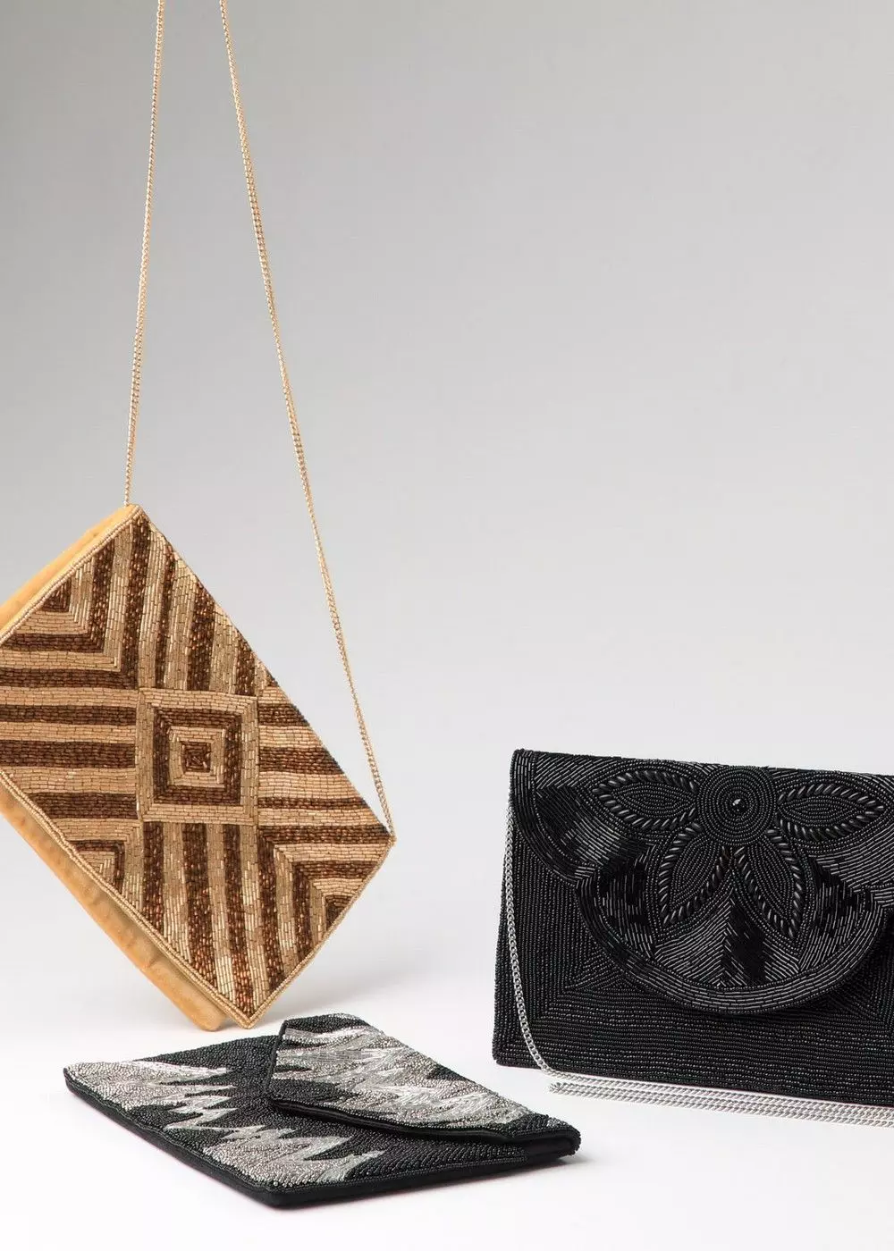 Cartera Clutch Ema Negro Humana-2