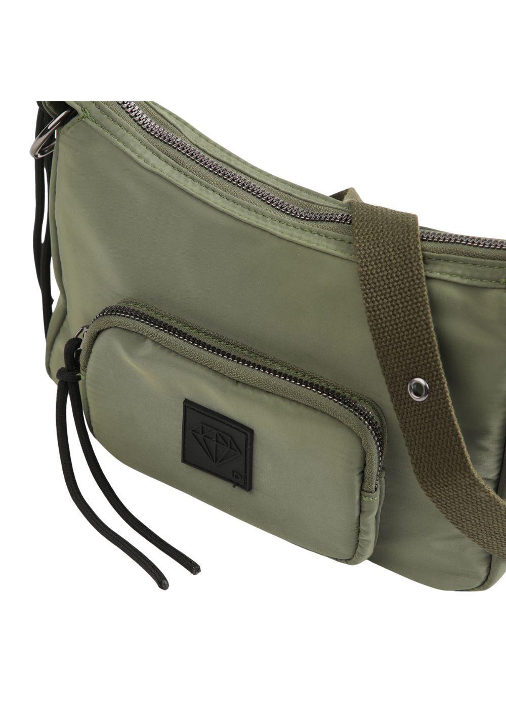 Cartera Bandolera Burgos Nylon Verde ID-2