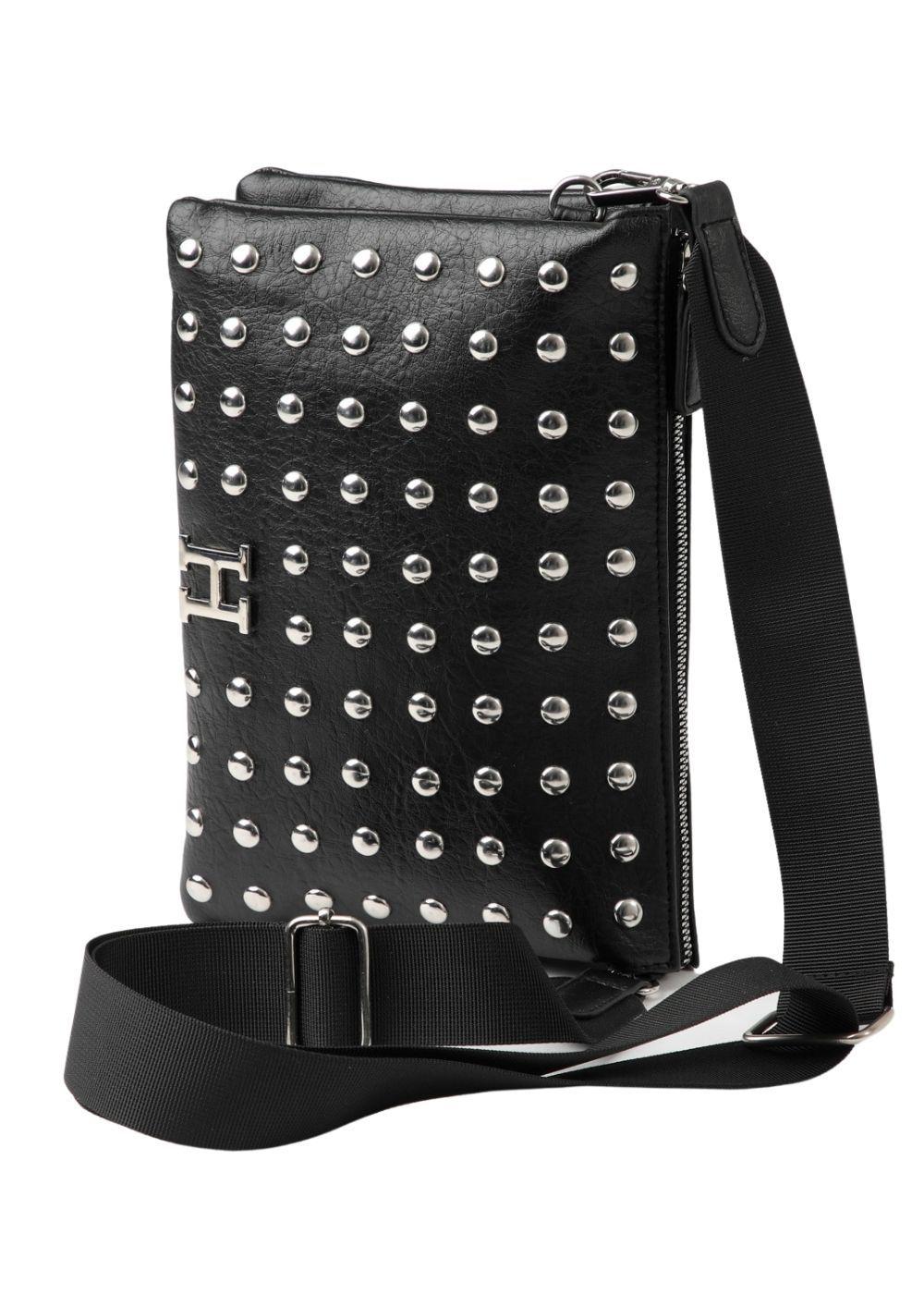 Cartera Cruzada Bárbara Negro Humana-1