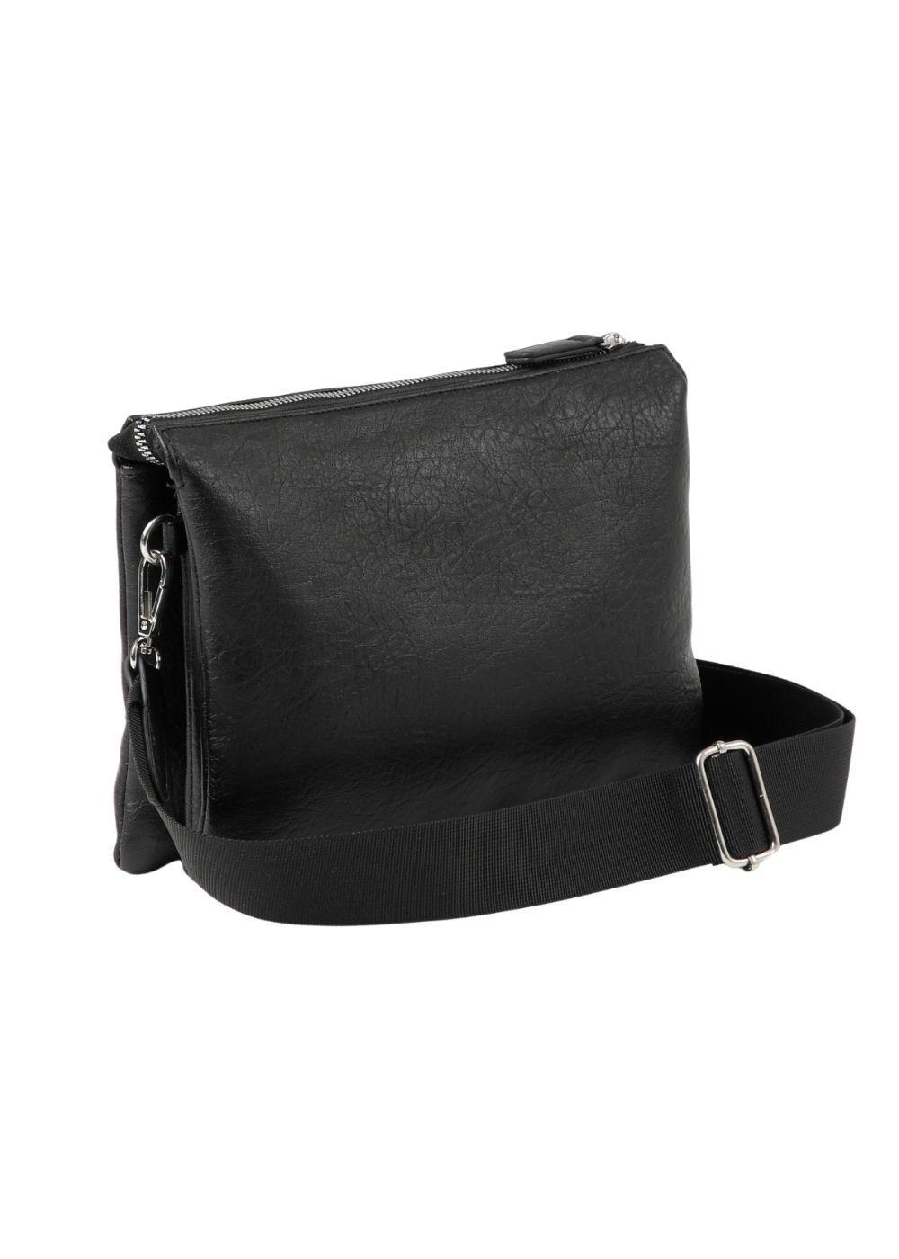 Cartera Cruzada Bárbara Negro Humana-2