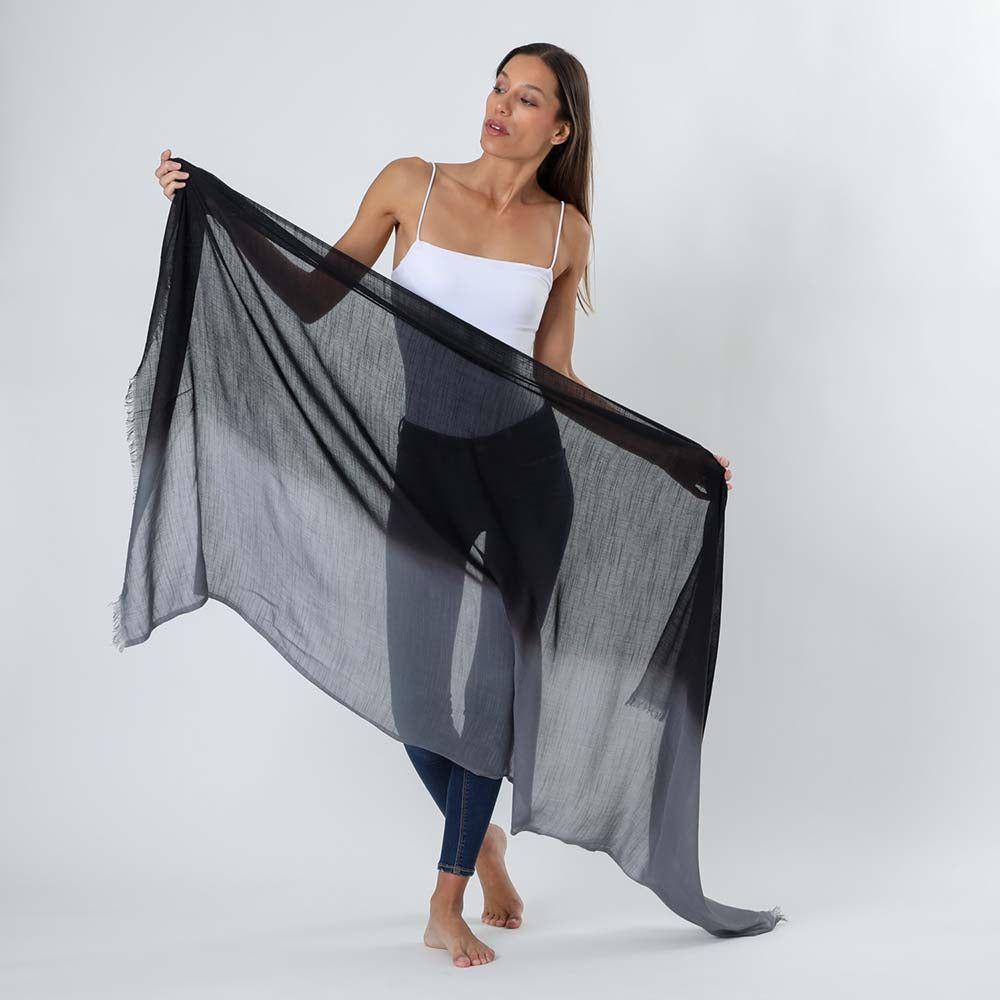 Pañuelo Liso Saumerio Negro Humana-2