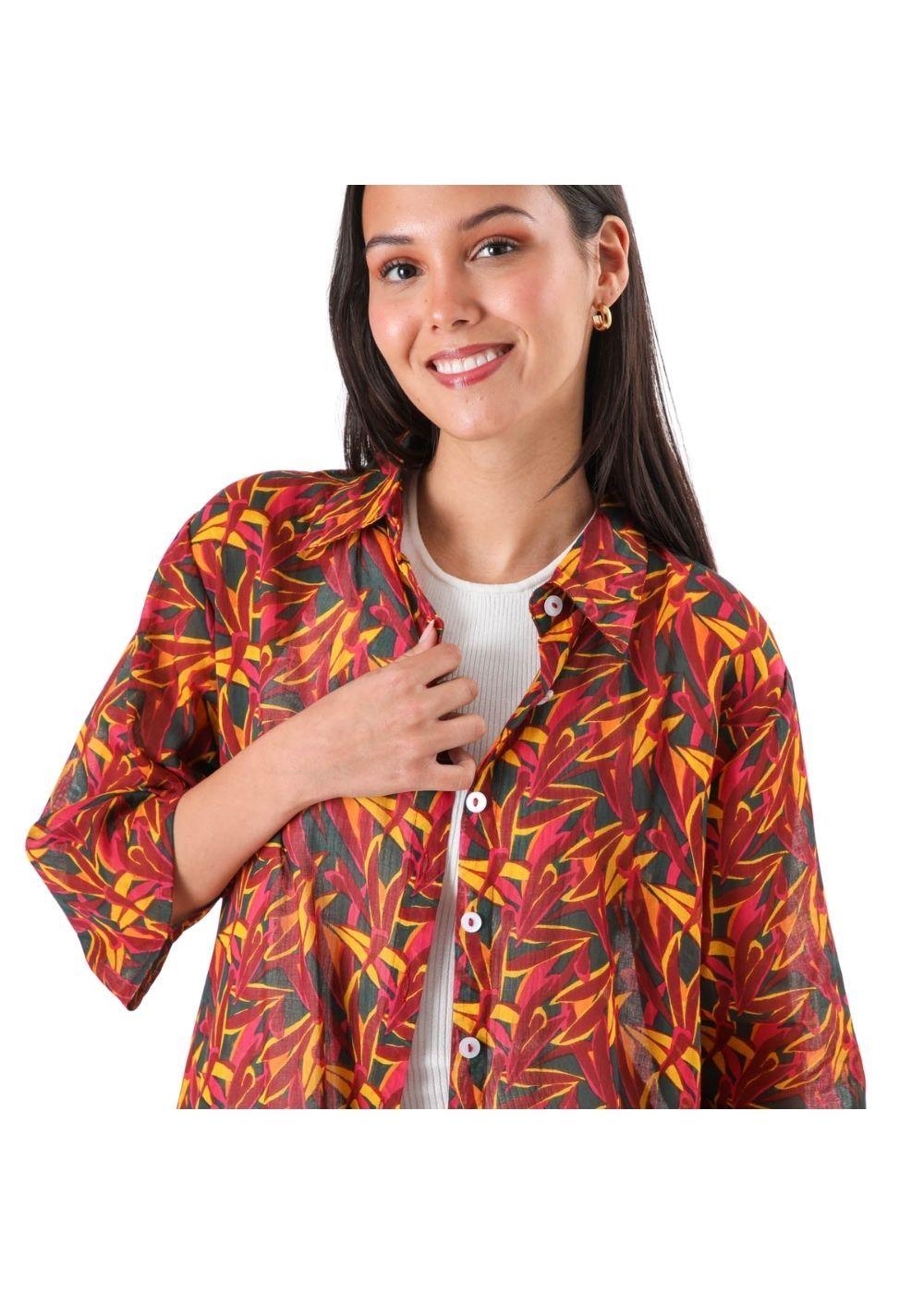 Kimono Cher Hojas Urbano Humana-2