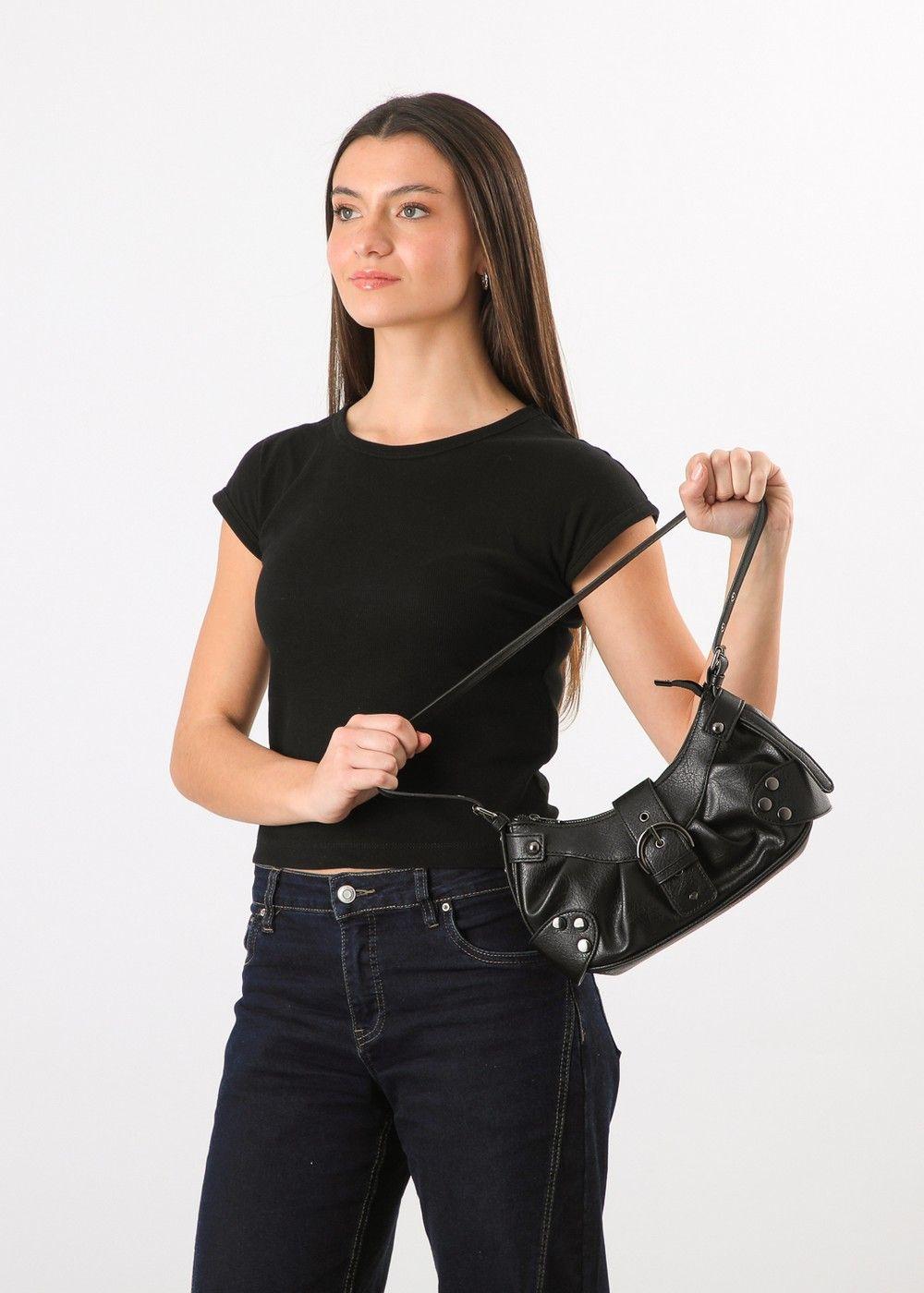 Cartera Hombro Calatea Black I-D-2