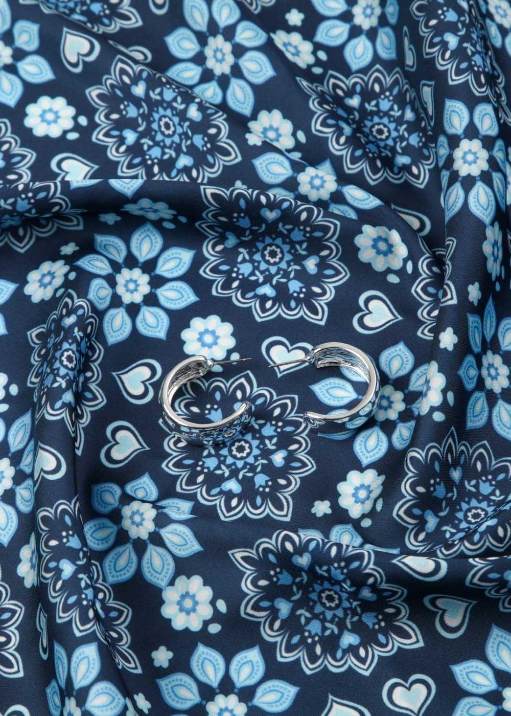 Bandana Set Aros Oscar Azul Humana-1