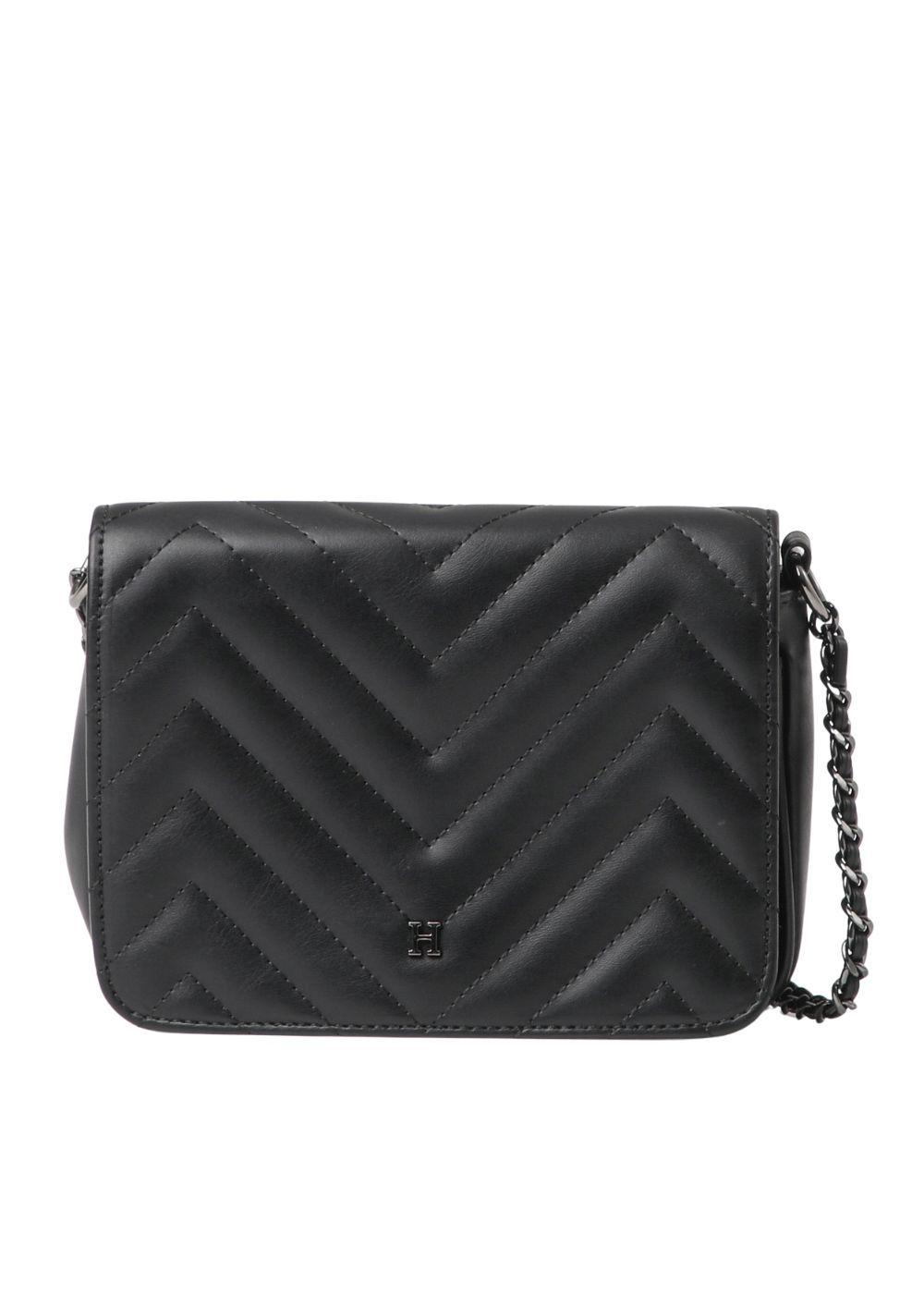 Cartera Cruzada Salamanca Negra Humana-0