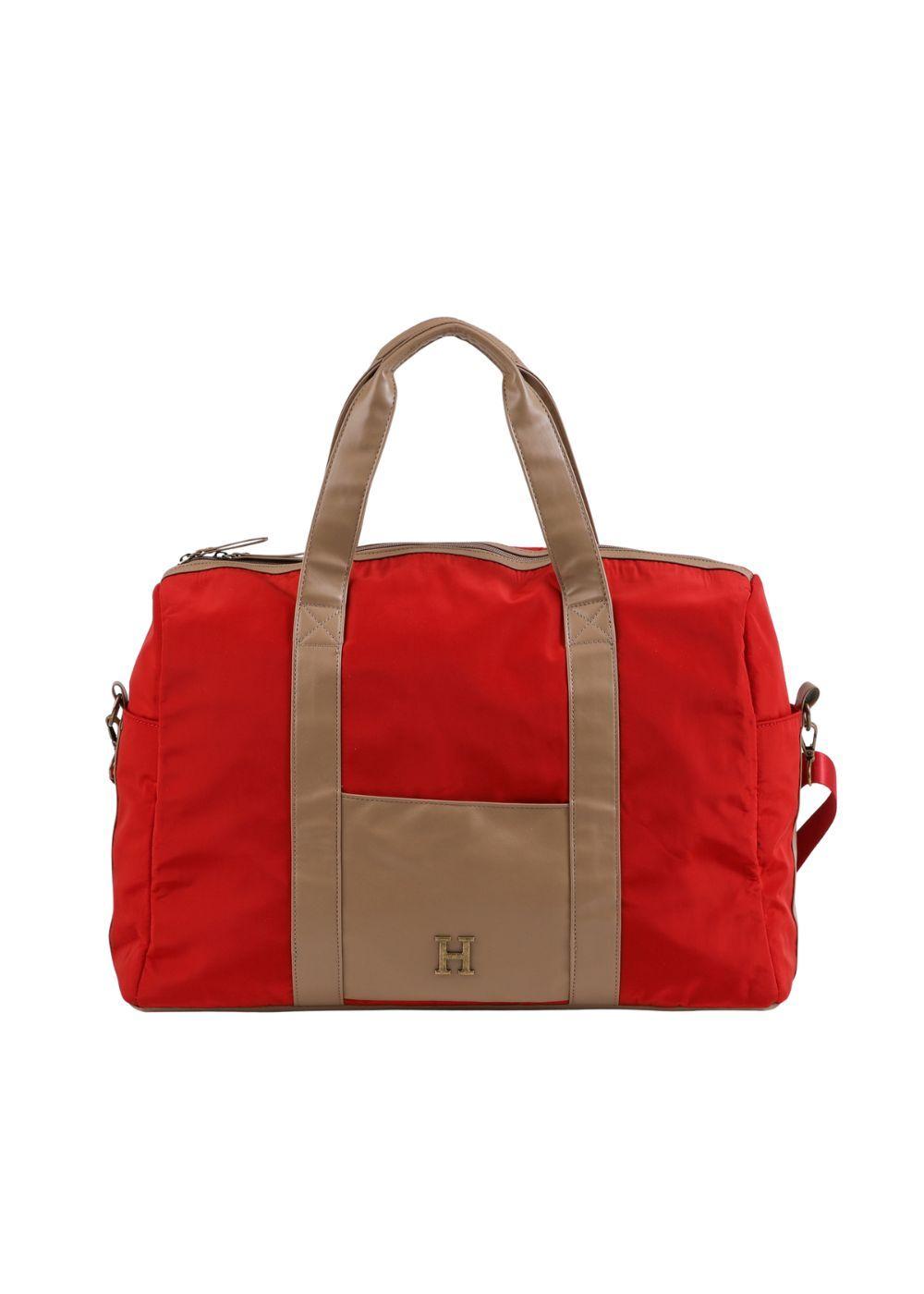 Bolso Otto Nylon Naranjo Viaje Humana-0