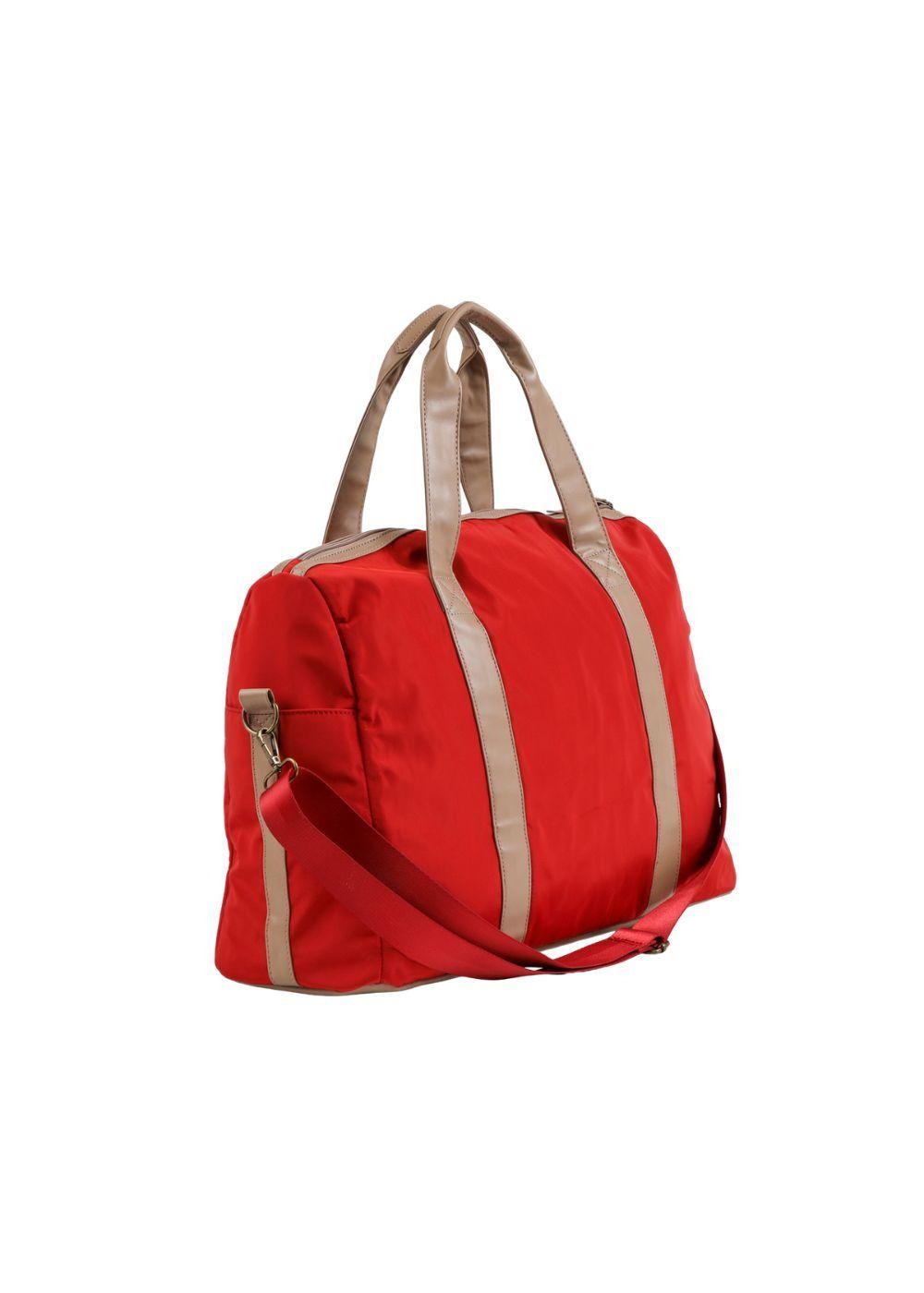 Bolso Otto Nylon Naranjo Viaje Humana-2
