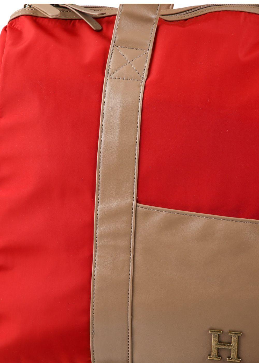 Bolso Otto Nylon Naranjo Viaje Humana-3