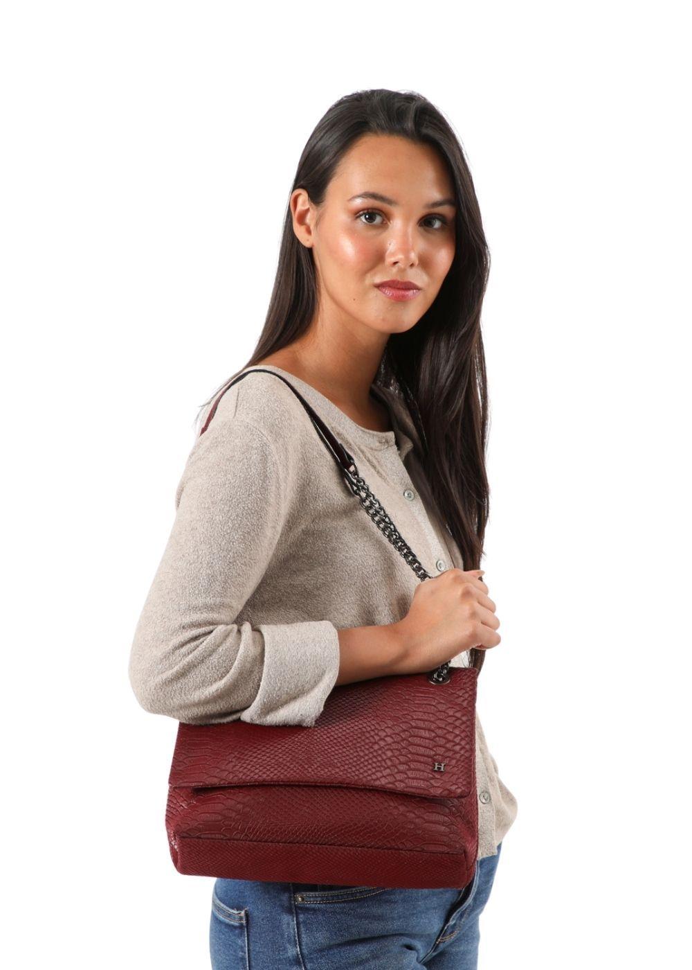 Cartera Cruzada Lupe Rojo Humana-4