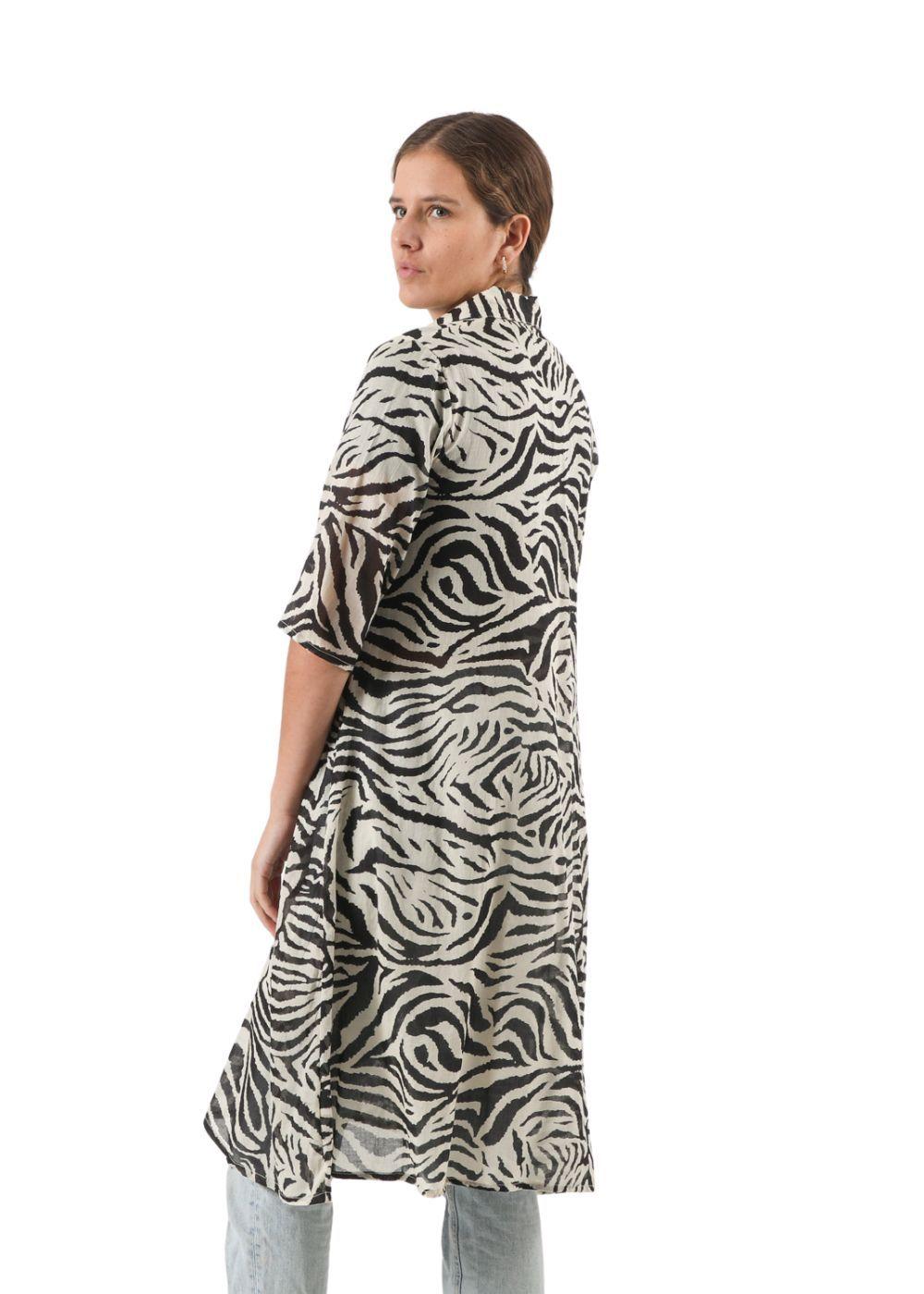 Kimono Mosaic Negro Humana-1