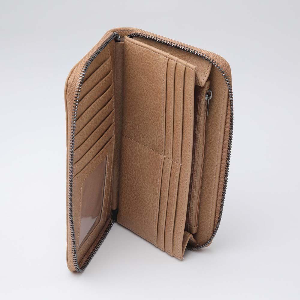 Billetera Grande Beach Beige Humana-1