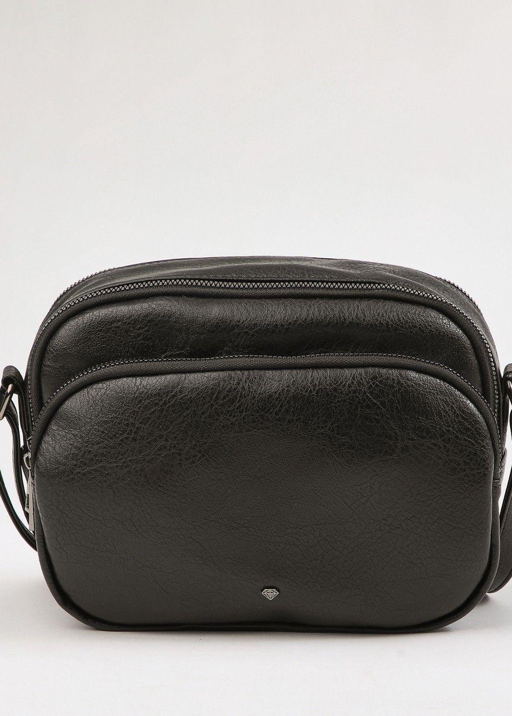Cartera Cruzada Baniano Black I-D-0