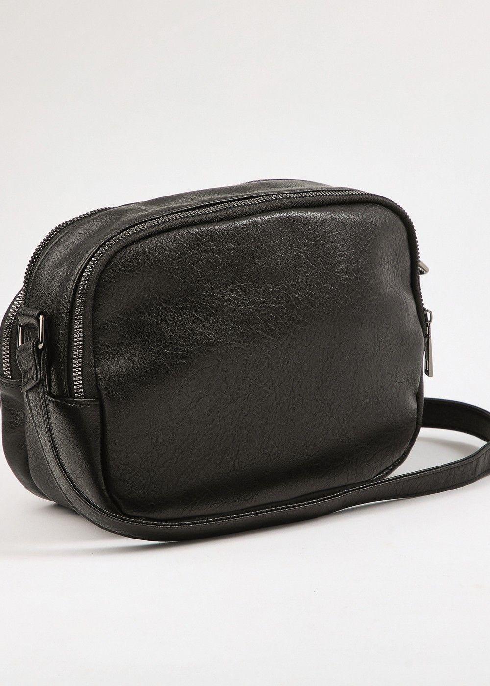 Cartera Cruzada Baniano Black I-D-1