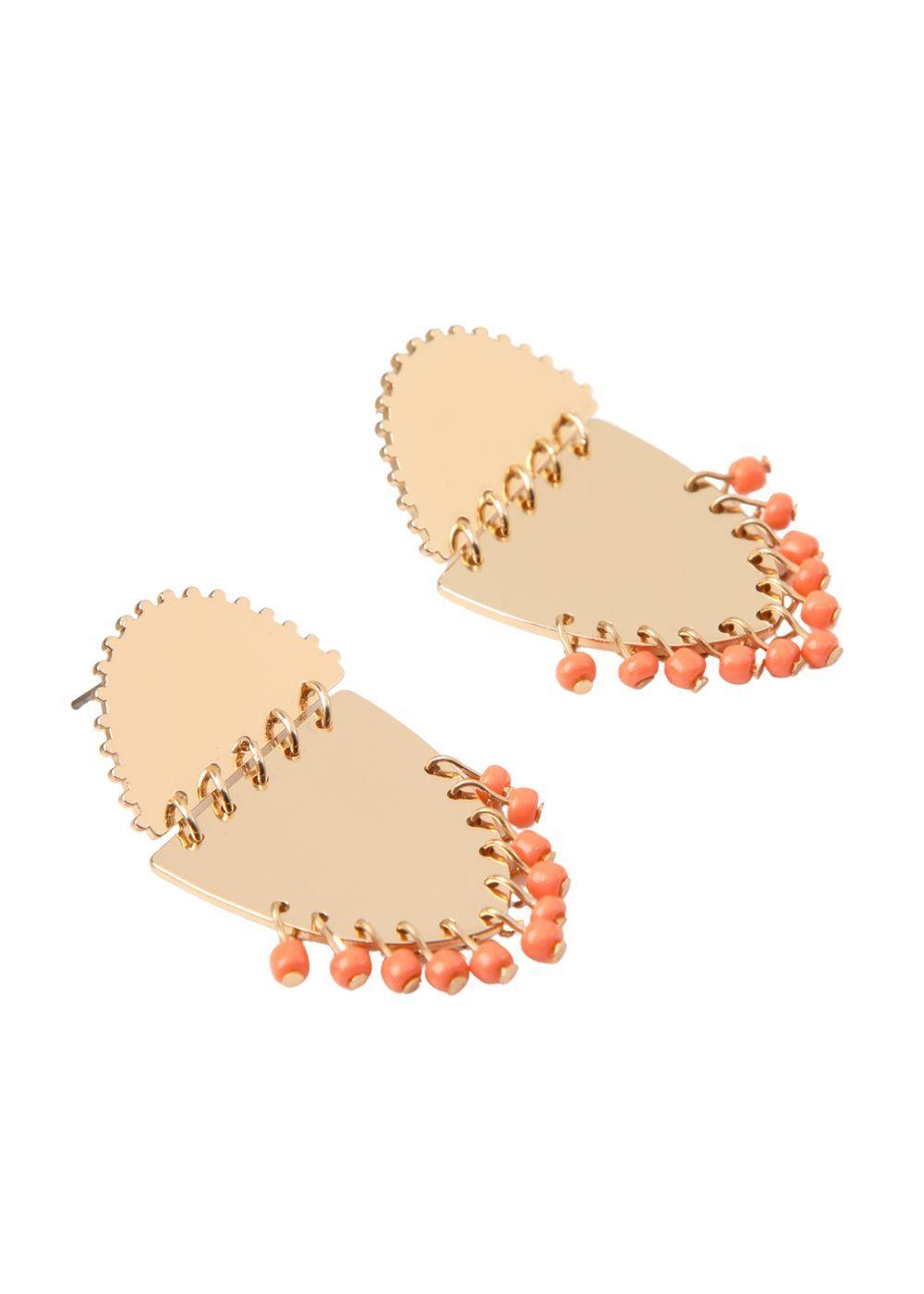 Aros Mediano Vacay Charms 20 Dorado i-D-0