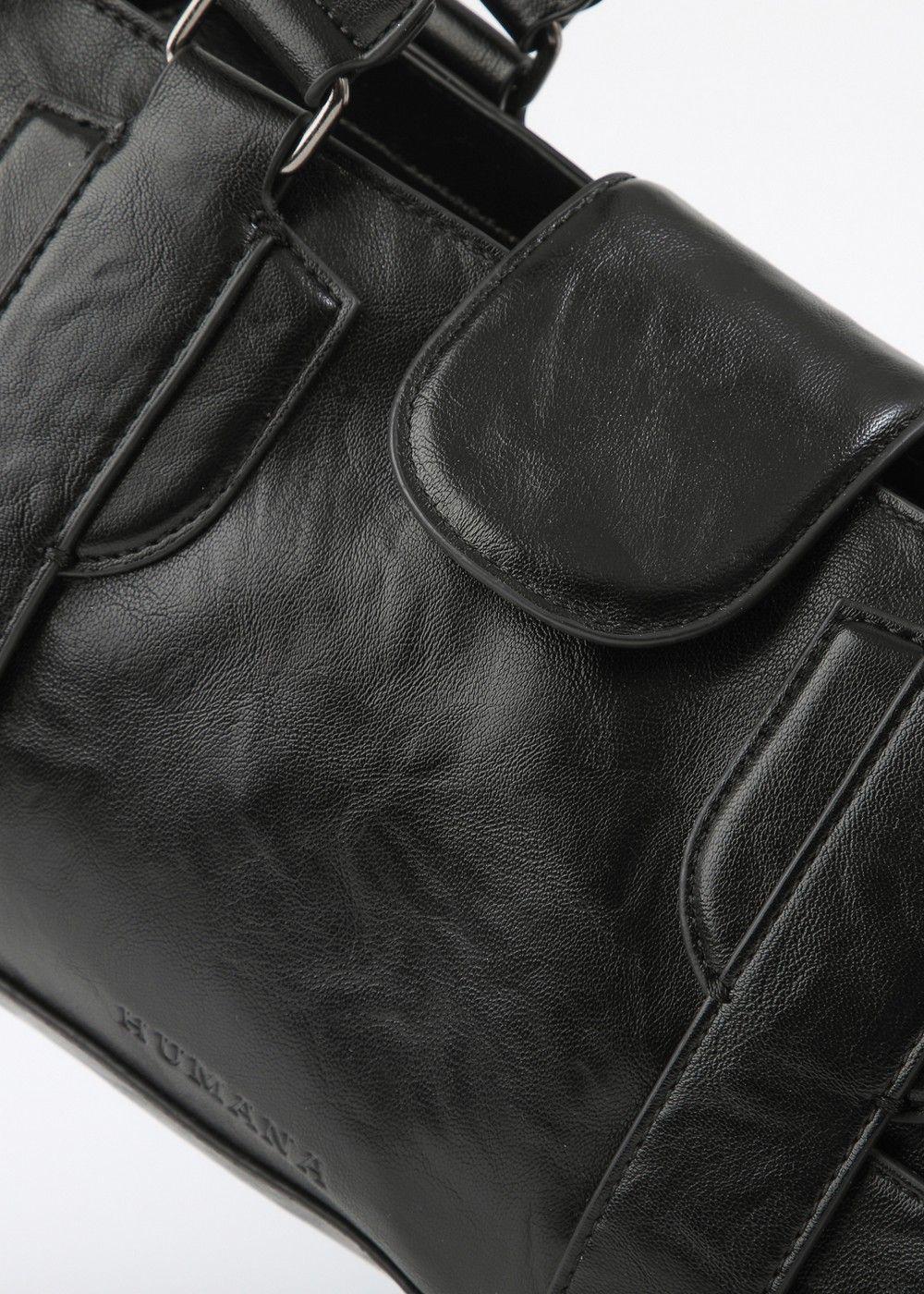 Cartera Hombro Uma Black Humana-2