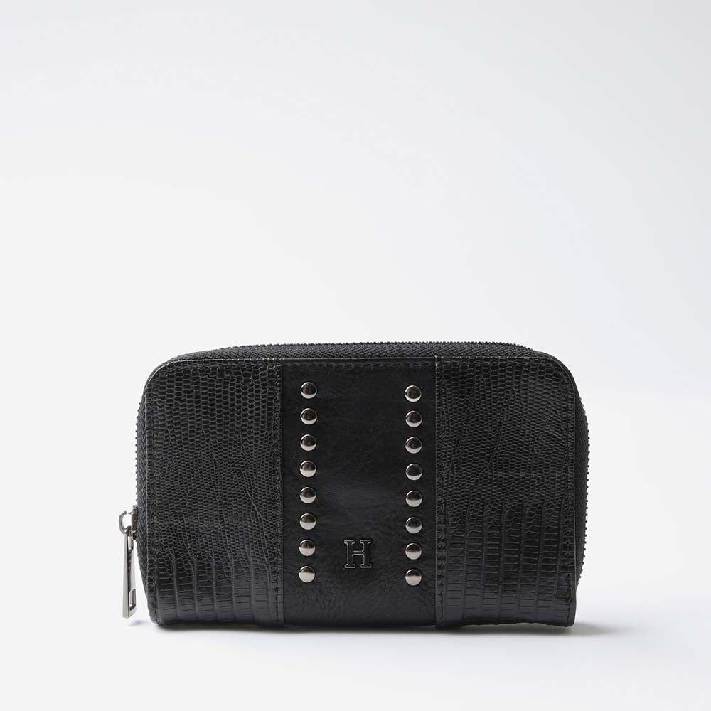 Billetera Pequeña Tolouse Negro Humana-0