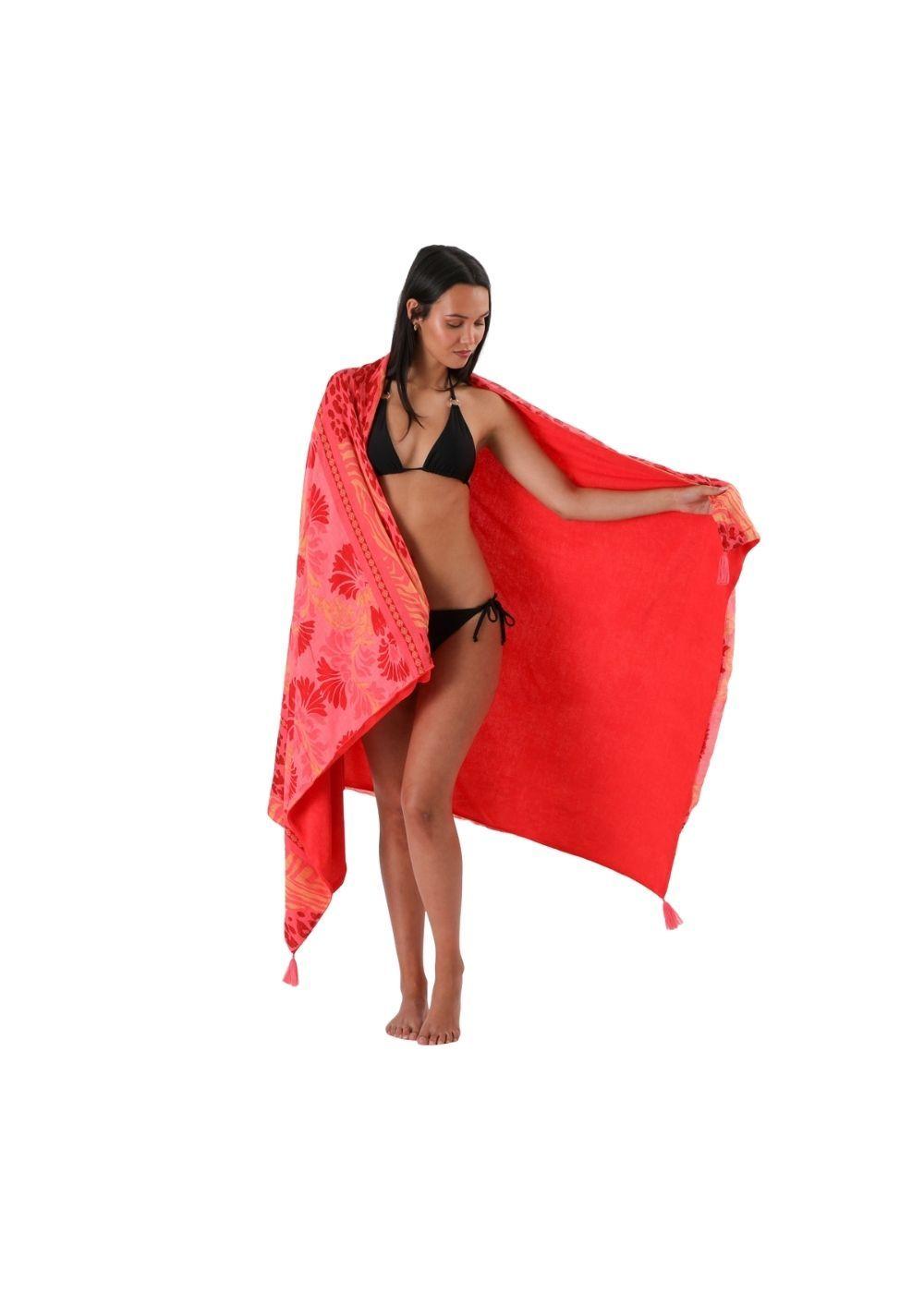 Toalla Reversible Atenas Rosado Humana-2