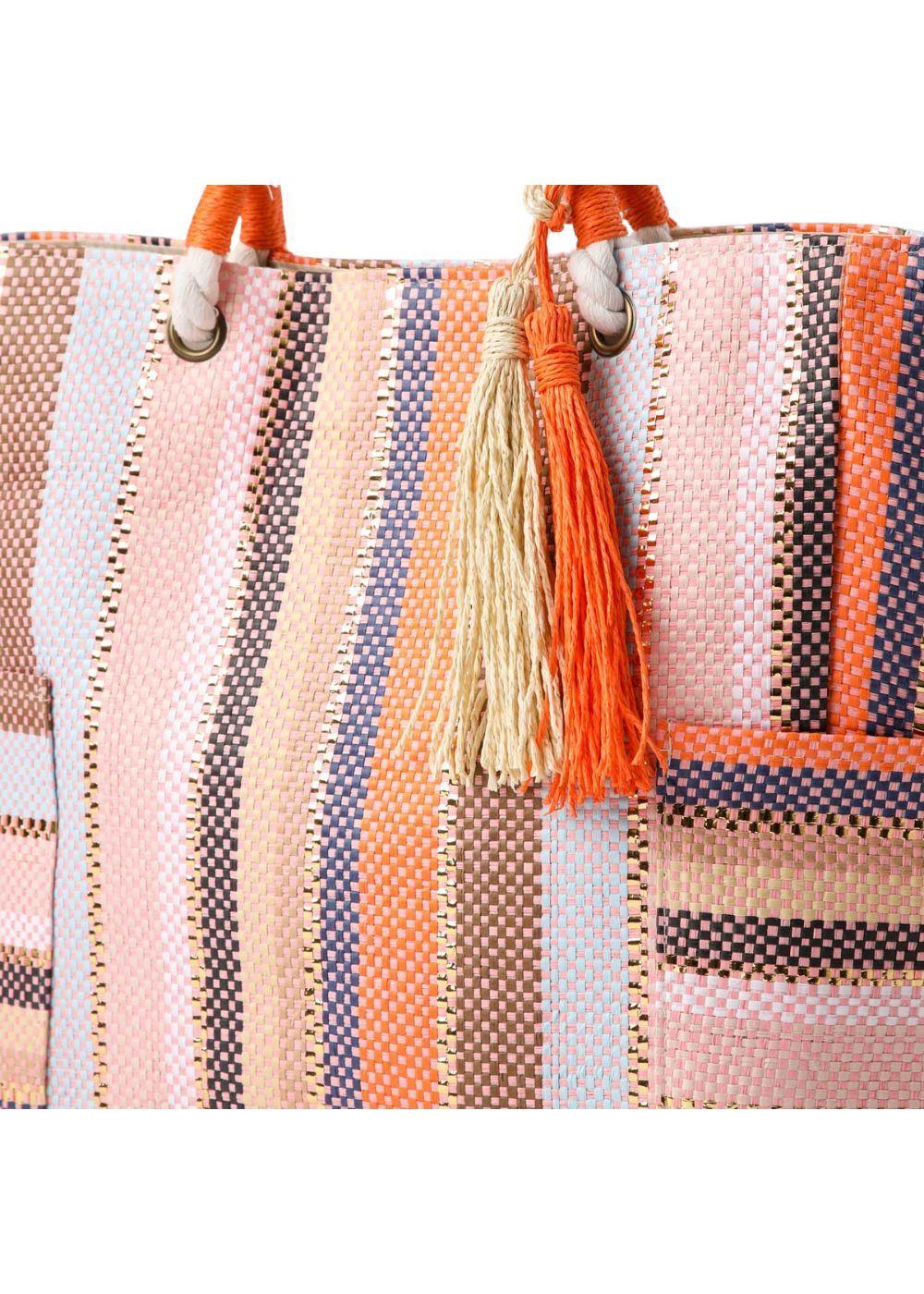 Cartera Hombro Leicester Rosada i-D-2