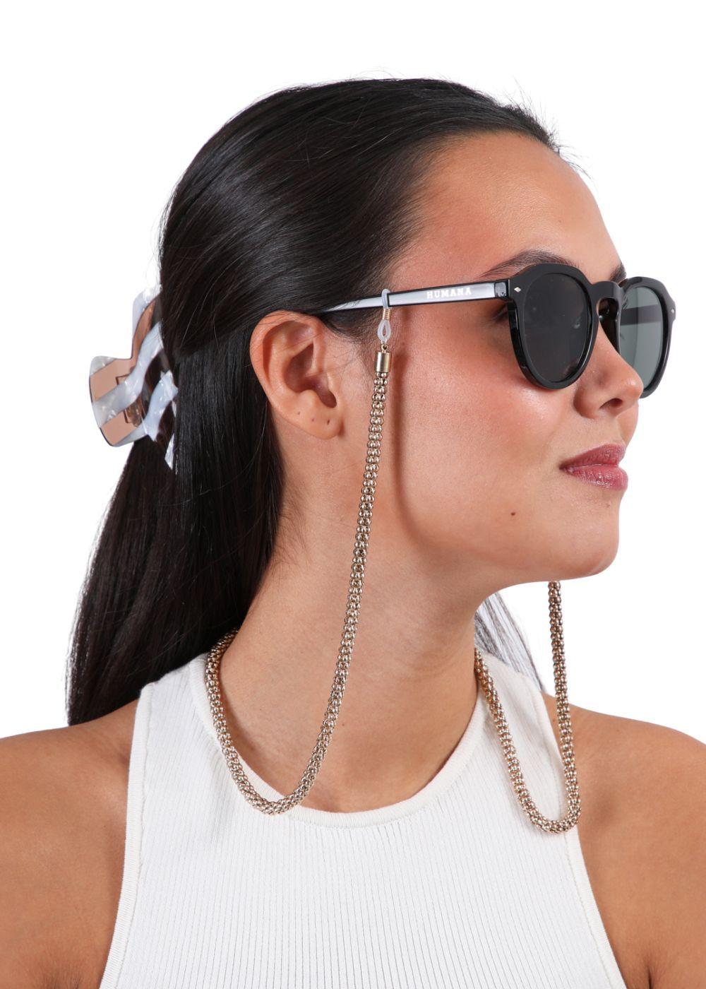 Strap Cadena Tubo Dorado Humana-2