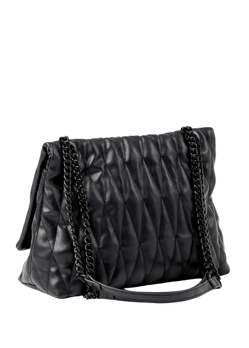 Cartera Cruzada Lupe Negro Humana-2