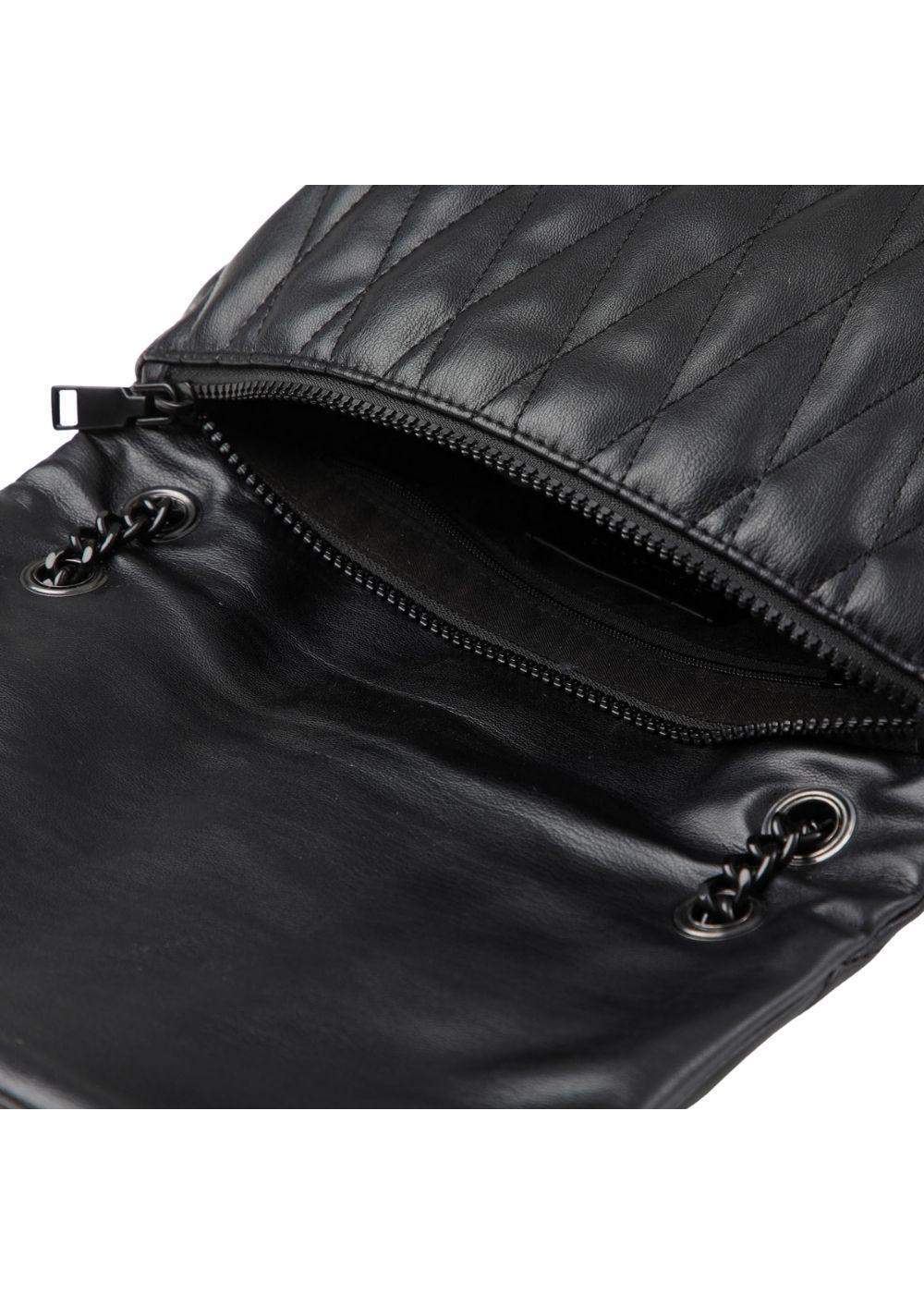 Cartera Cruzada Lupe Negro Humana-3