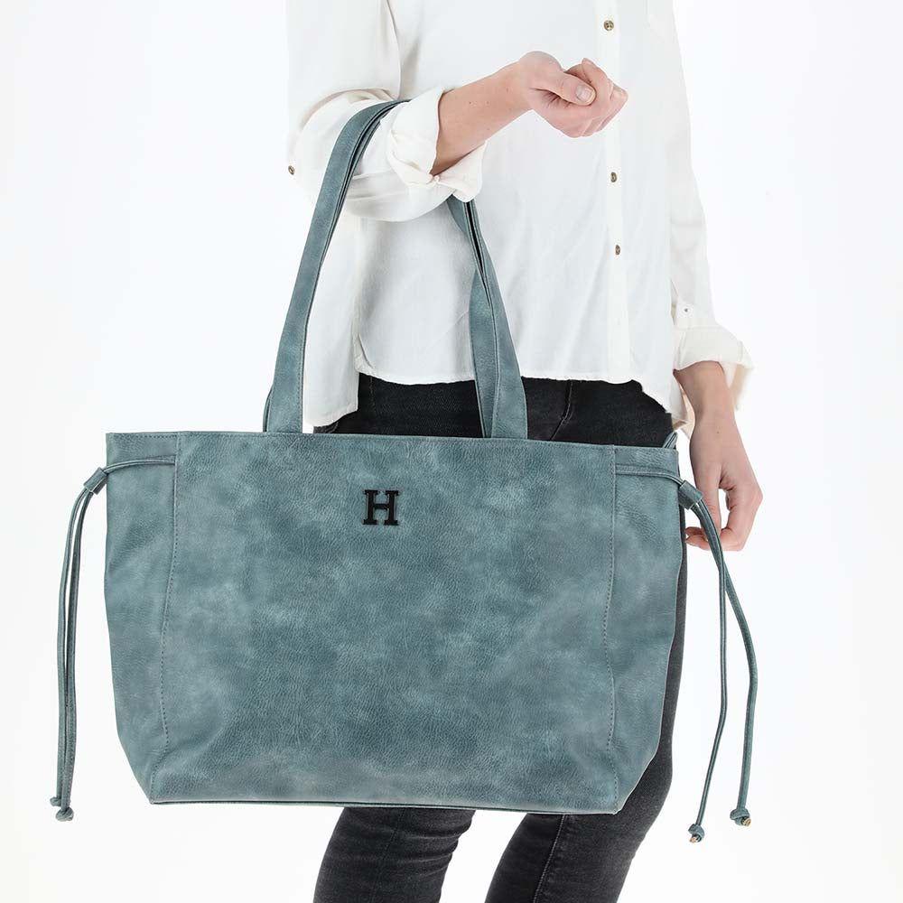 Cartera Hombro Ocean Azúl Humana-3