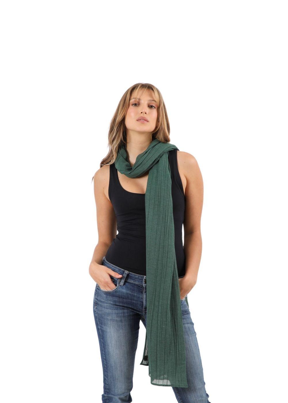 Pañuelo Liso Dinor Verde Humana-2