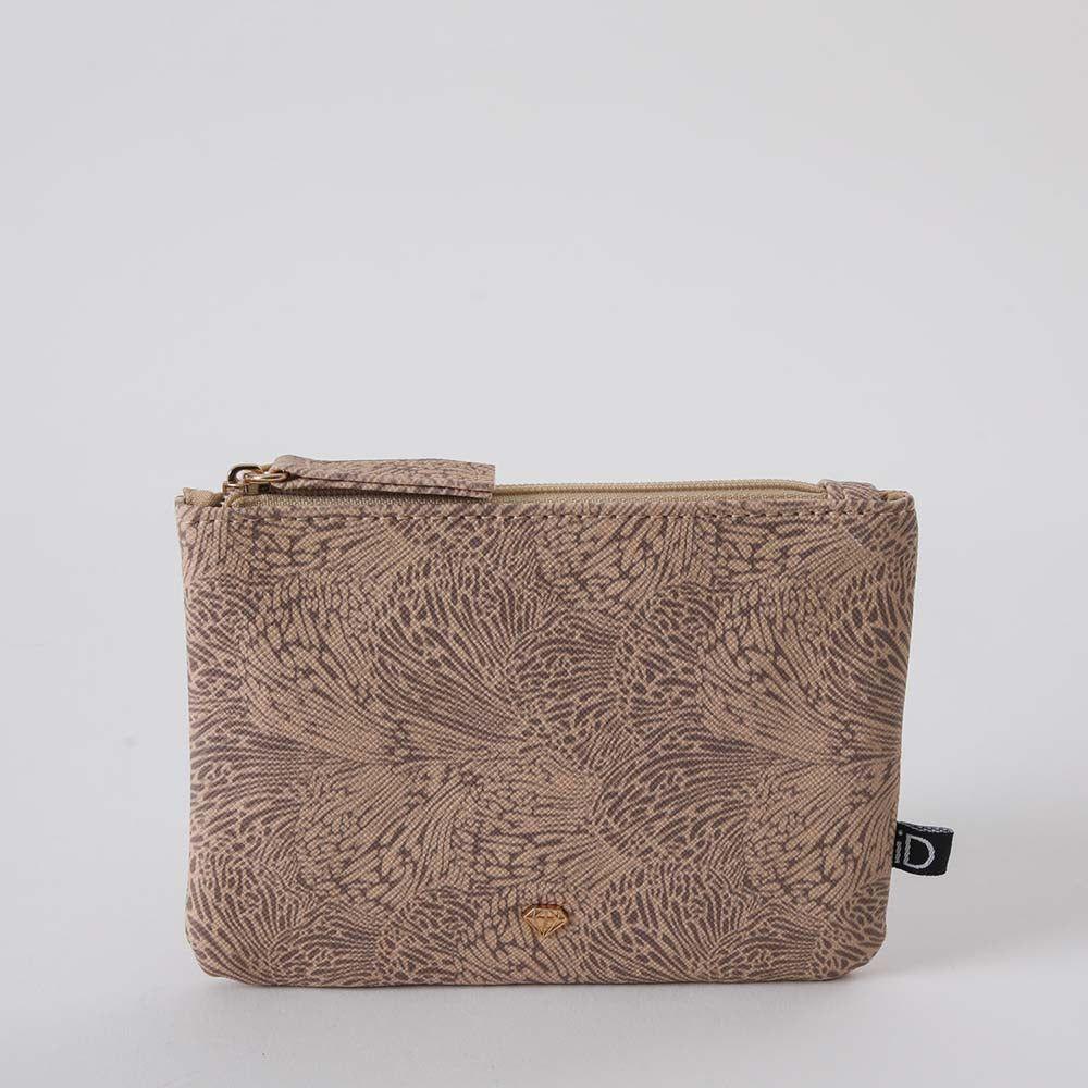 Monedero Rita Solid Café i-D-1