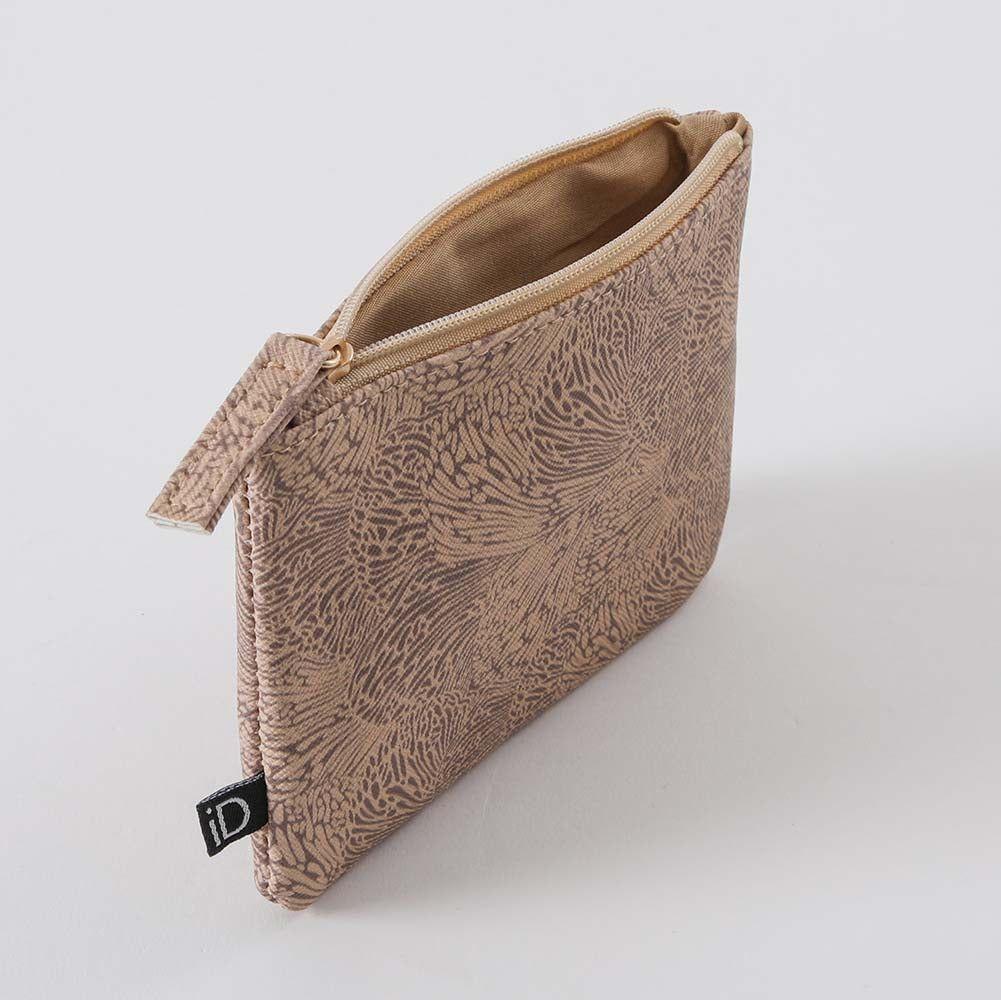 Monedero Rita Solid Café i-D-3