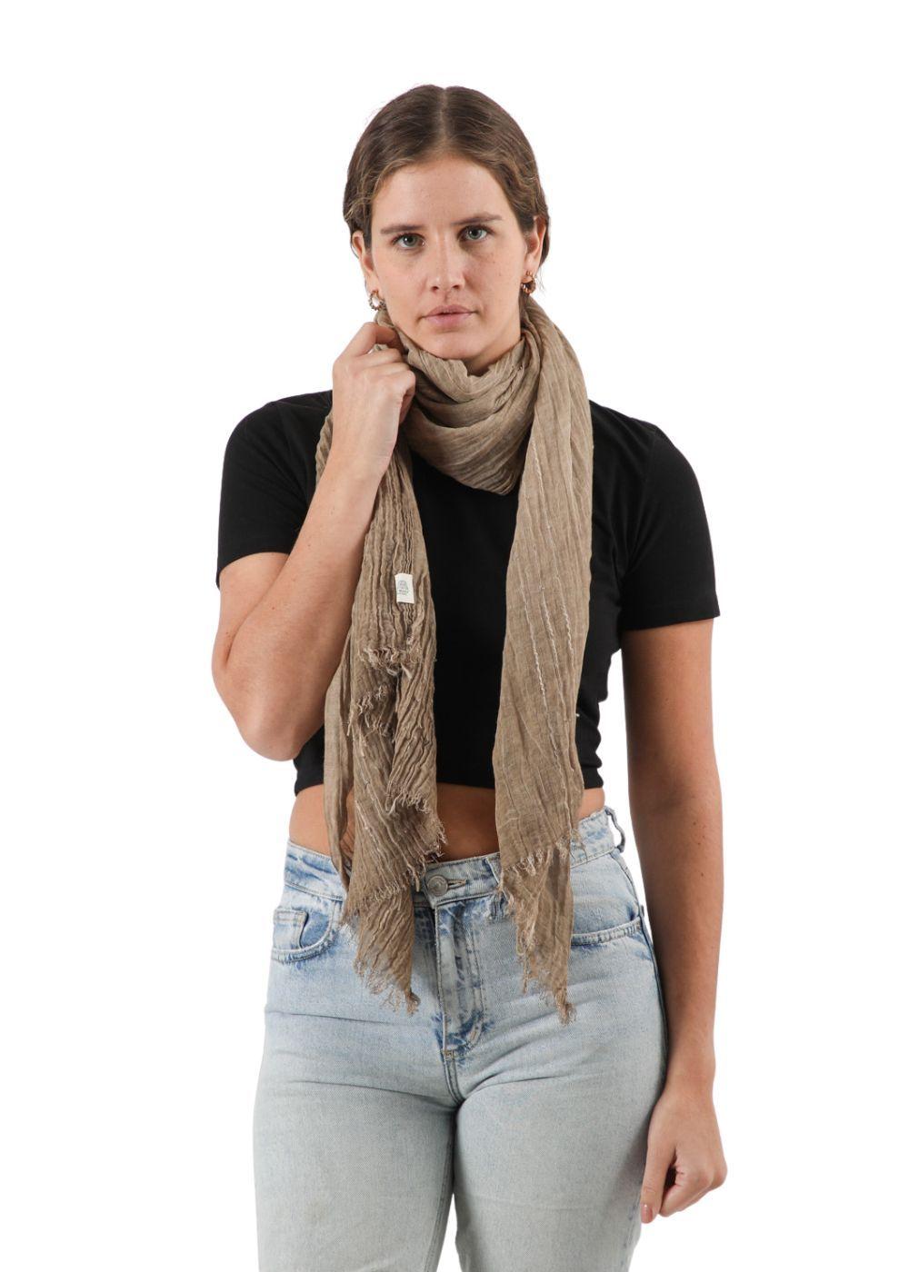 Pañuelo Liso Girona Beige Humana-2