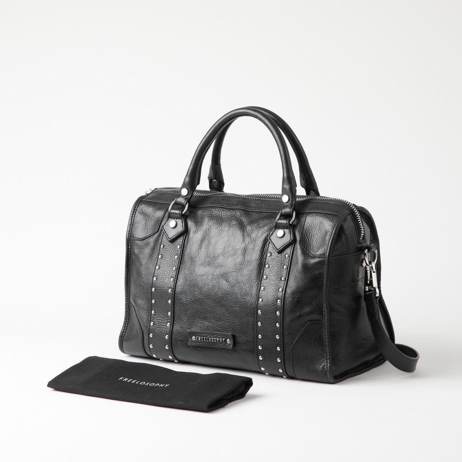Cartera Cuero Hombro Viena Black Special-3