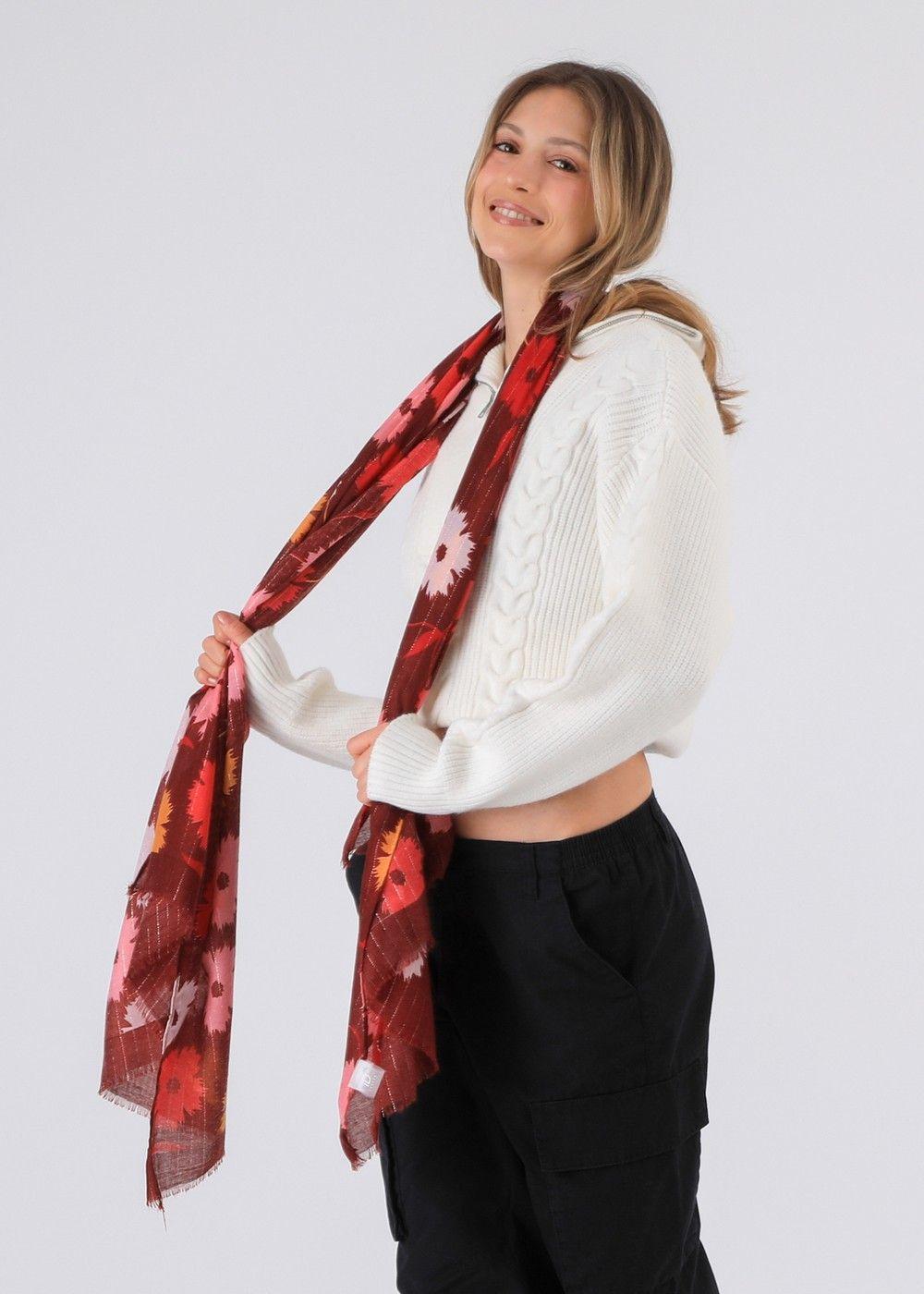 Pañuelo Estampado Roche Multicolor I-D-2