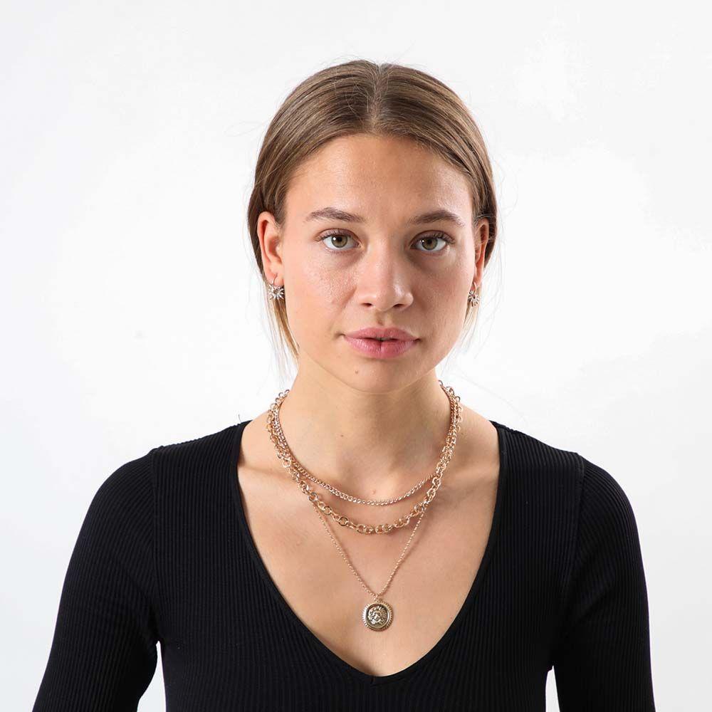 Collar Corto Deep Dorado Humana-1