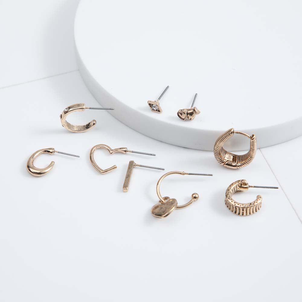 Set Aros Senecio Dorados Humana-0