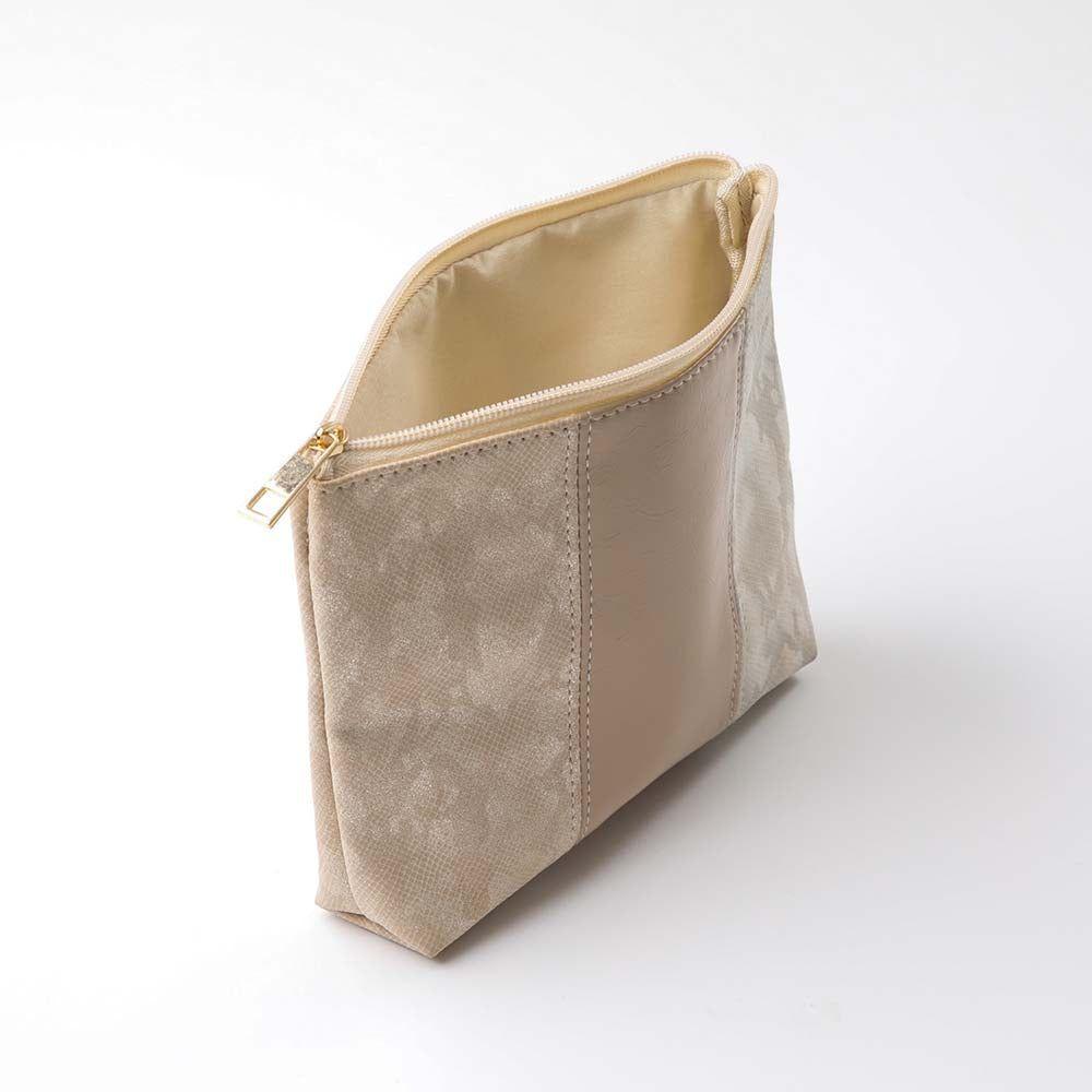 Cosmetiquero Trini Dorado i-D-1