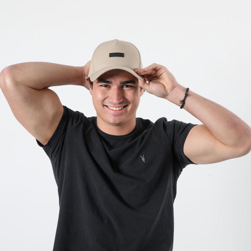 Gorro Jockey Paulo Beige Gorillaz by Bobs-2