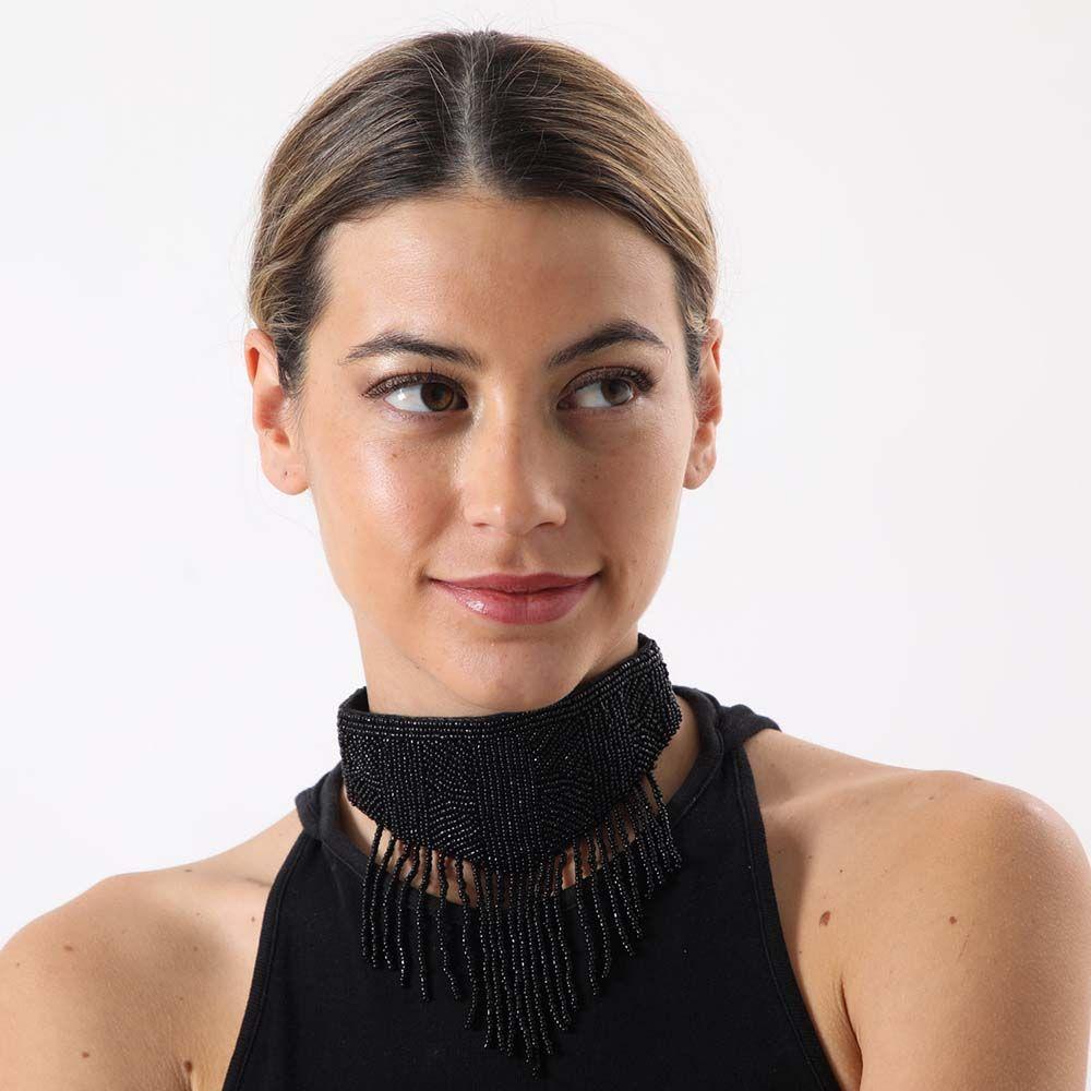 Chocker Begur Negro Humana-1