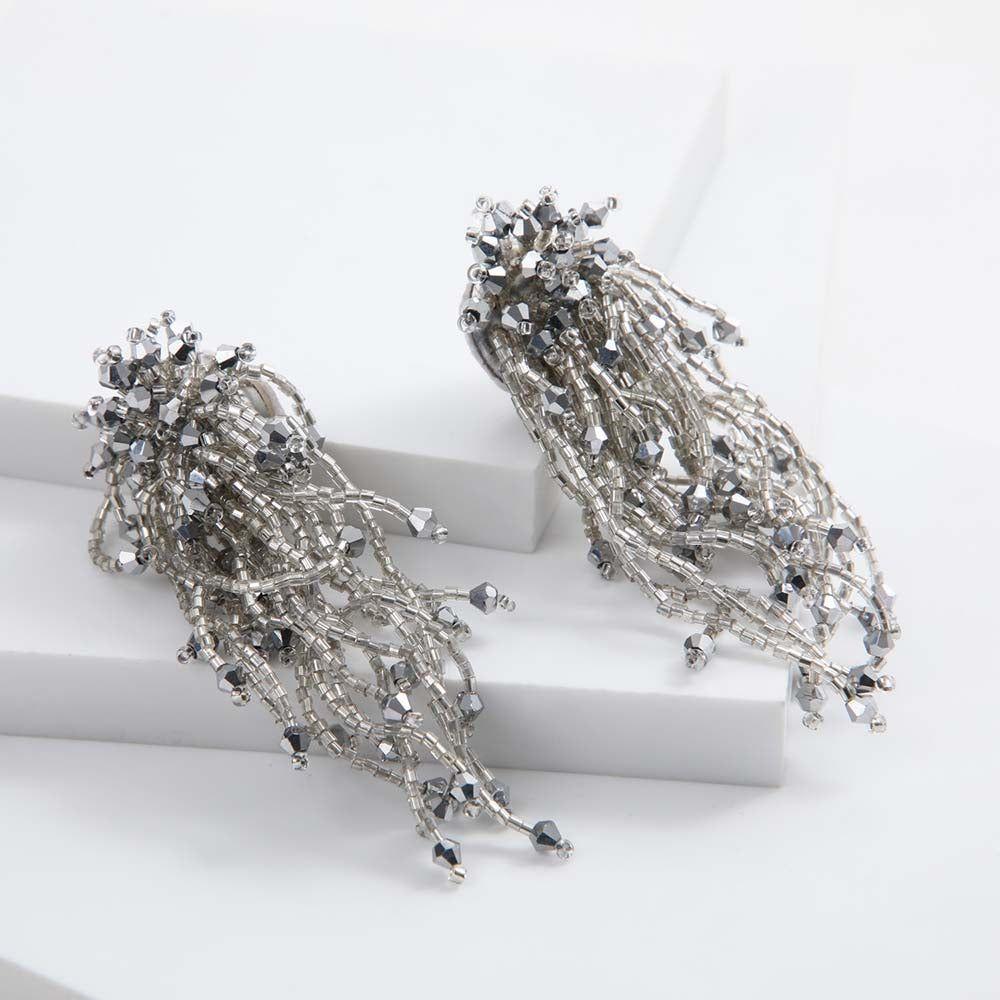 Aros Largo Grunge Plum Gallagher Plateado Humana-0