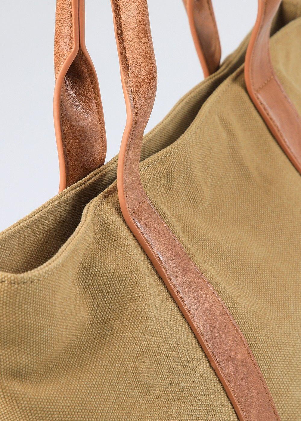 Cartera Tote Sofi Beige Humana-2